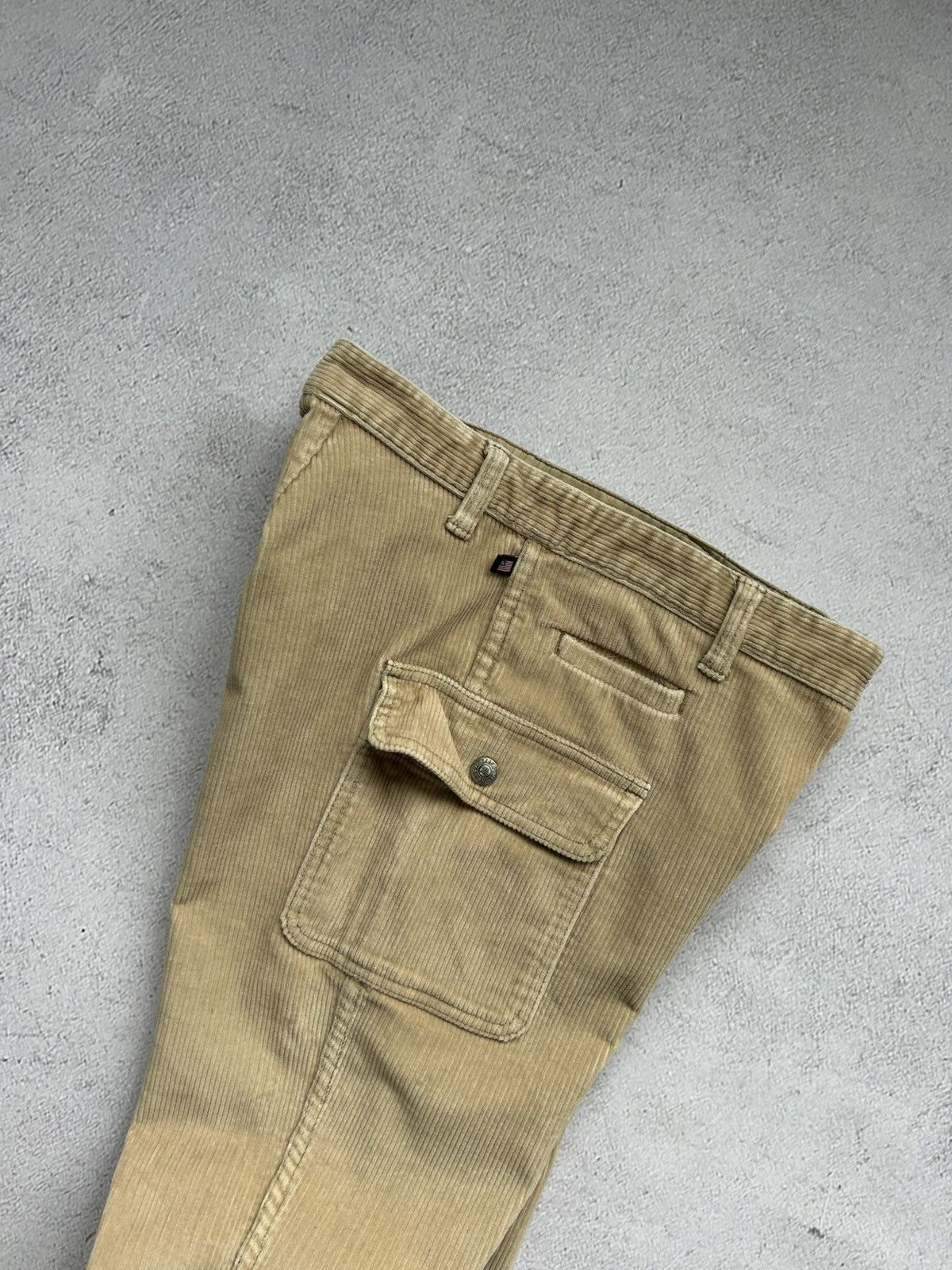 Polo Ralph Lauren × Vintage Polo Ralph Lauren Jeans women's velvet cargo pants size 6 Size 28" / US 6 / IT 42 - 11 Thumbnail