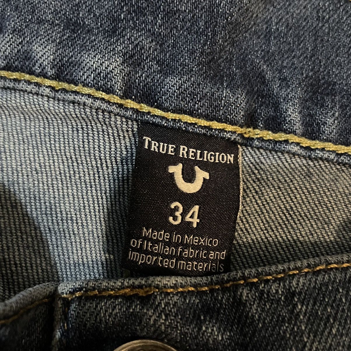 True Religion True Religion Rocco Relaxed Skinny Italian Denim Jeans 36x30 Size US 36 / EU 52 - 6 Thumbnail