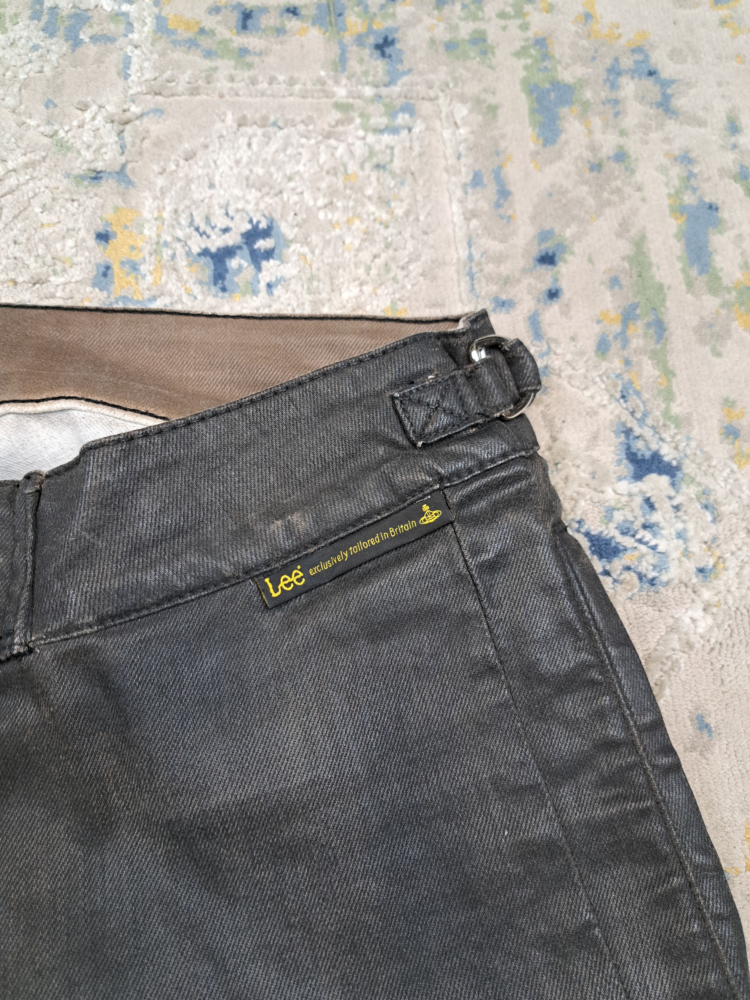 Lee × Vivienne Westwood Vivienne Westwood x Lee Avant Garde Archive Waxed Pants Size US 28 / EU 44 - 7 Thumbnail
