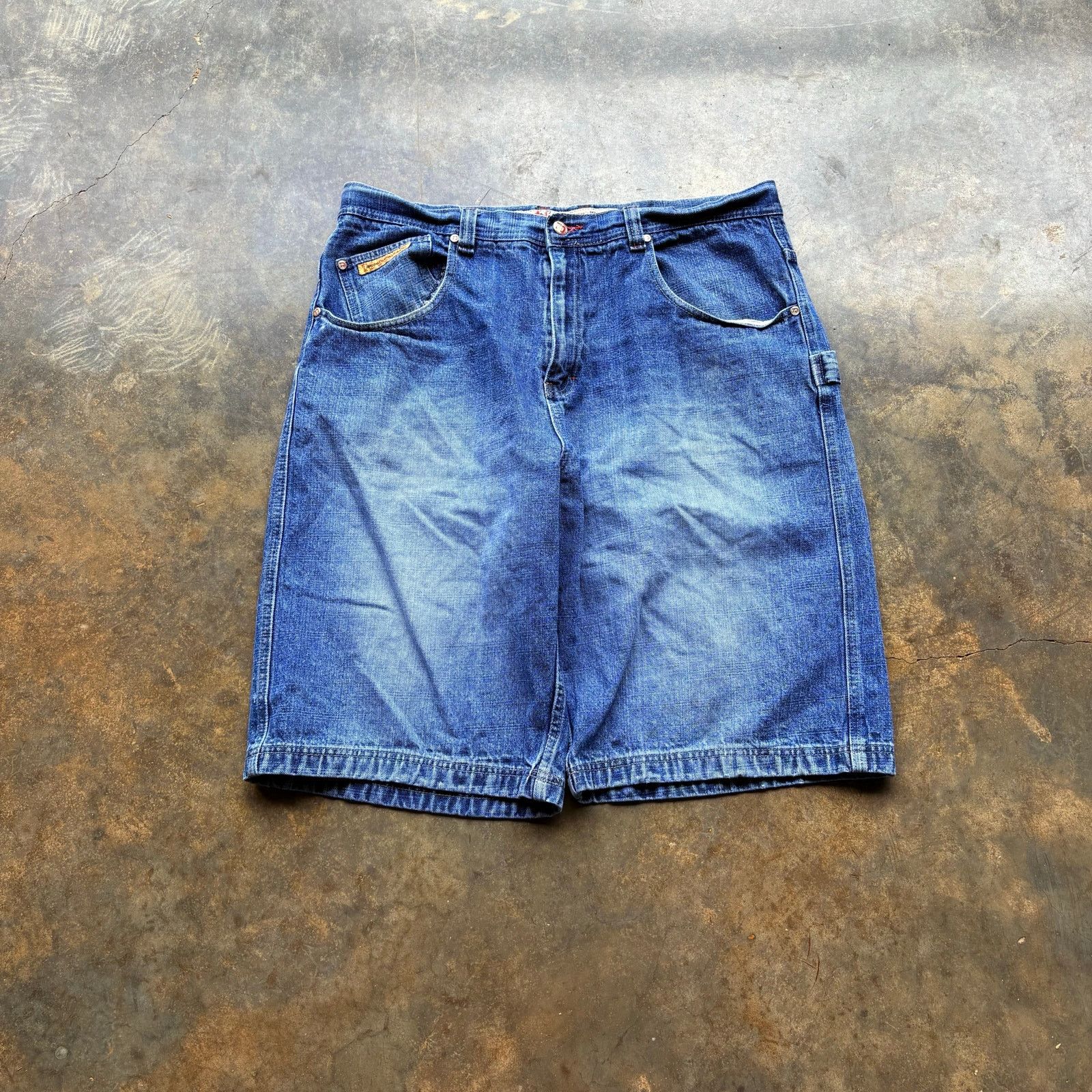 Brooklyn Xpress Vintage Baggy Essential Brooklyn Xpress Skater Jorts Size US 38 / EU 54 - 2 Thumbnail