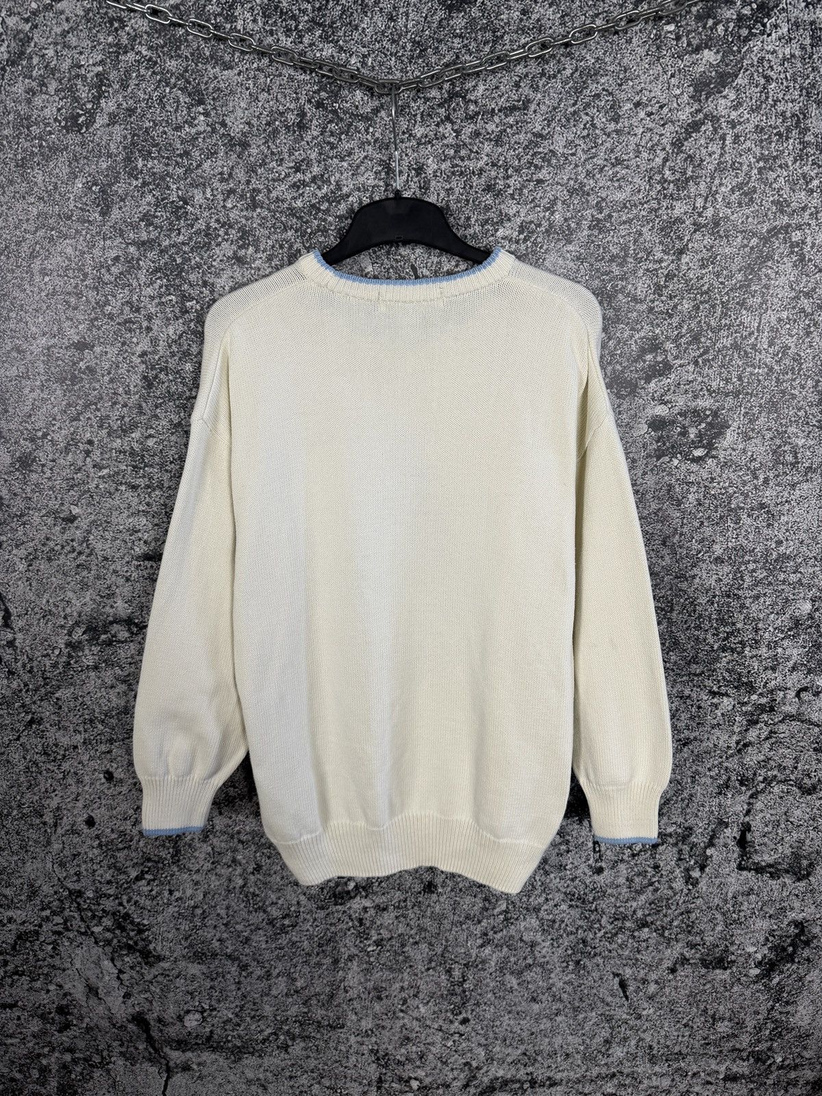Burberry Burberrys London Vintage Crew Sweater Luxury Big Logo Size M Size US M / EU 48-50 / 2 - 11 Thumbnail