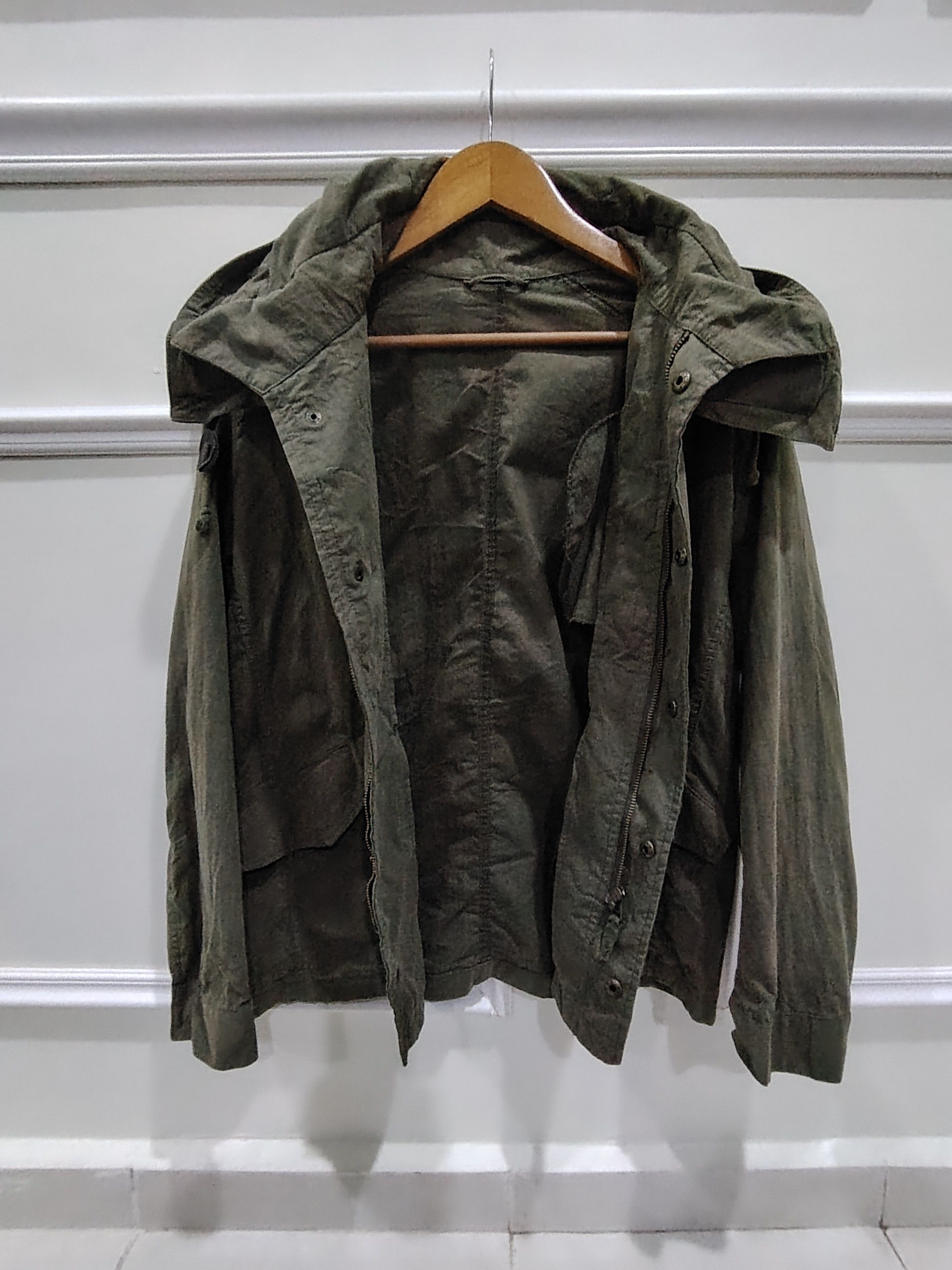 Japanese Brand vintage military style painting parkas jacket Size US M / EU 48-50 / 2 - 3 Thumbnail