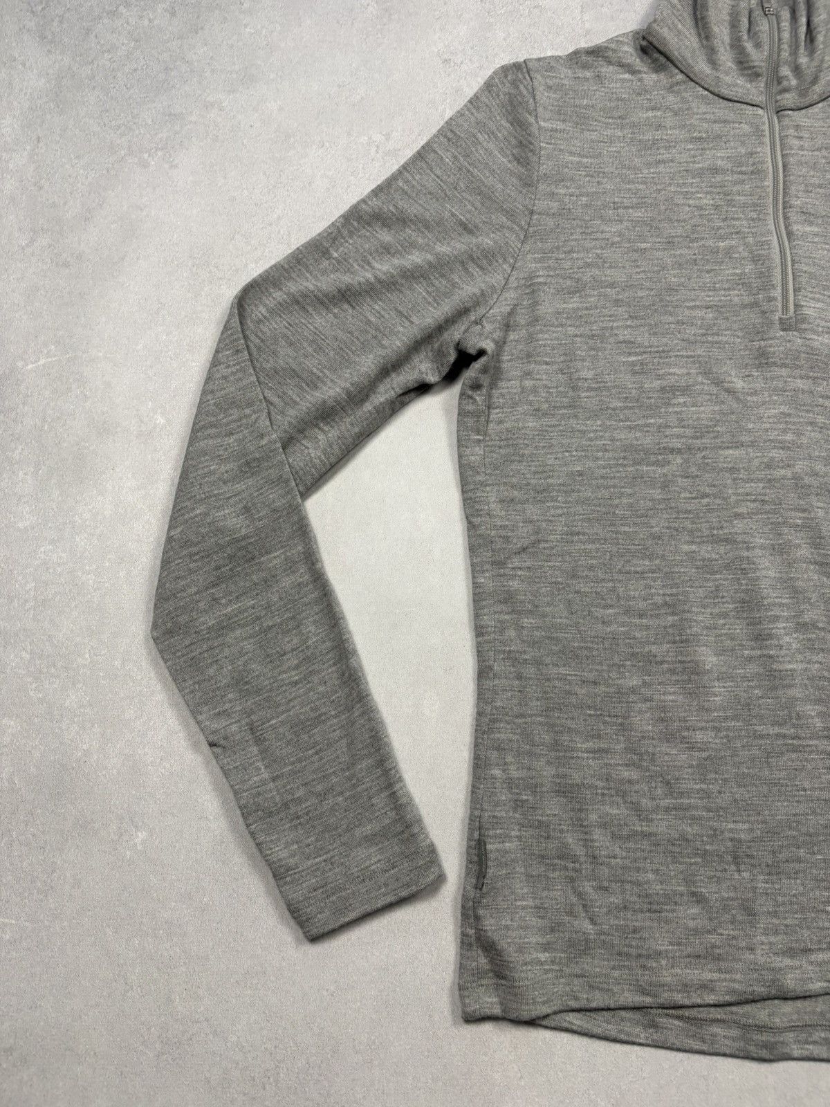 Icebreaker Icebreaker Merino Bodyfit 260 Quarter Zip Wool Base Layer L Size L / US 10 / IT 46 - 4 Thumbnail