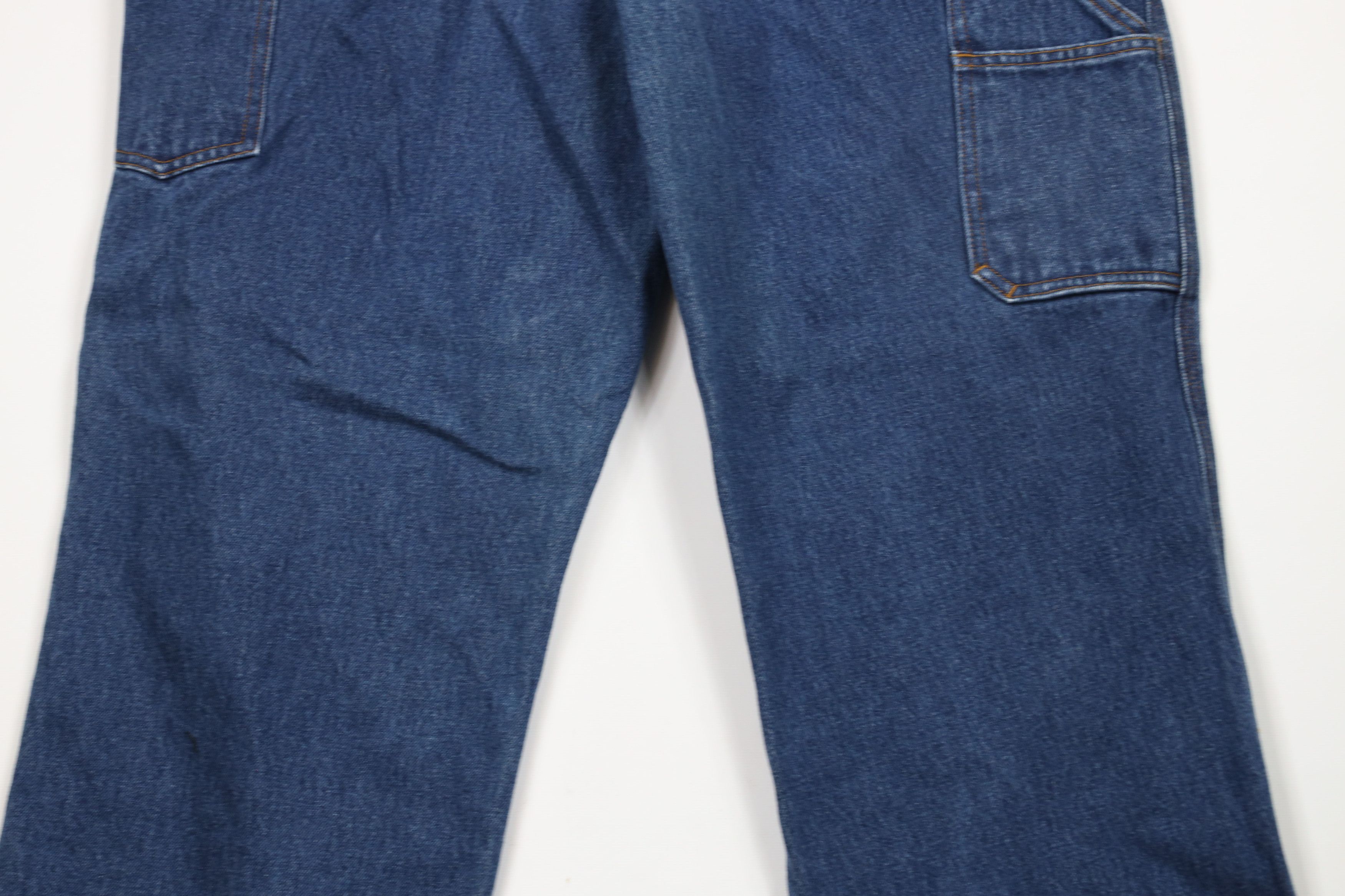 Duluth Trading Company × Vintage Duluth Trading Co Fit Ballroom Carpenter Wide Leg Jeans Blue Size US 38 / EU 54 - 10 Thumbnail