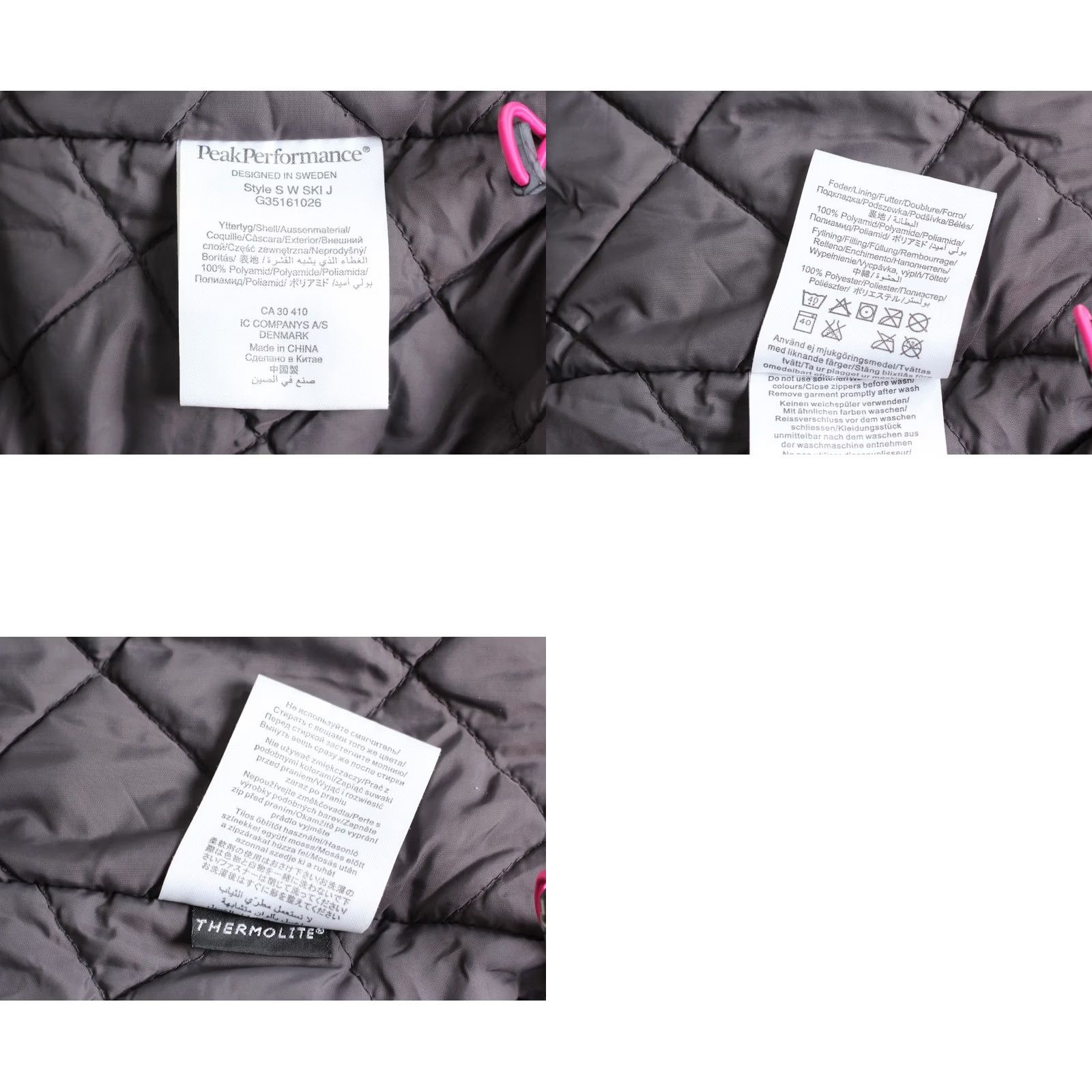 Peak Performance VINTAGE Peak Performance Ski Jacket Women L Hooded Padded Waterproof Breathable MJ4727 Size L / US 10 / IT 46 - 8 Thumbnail