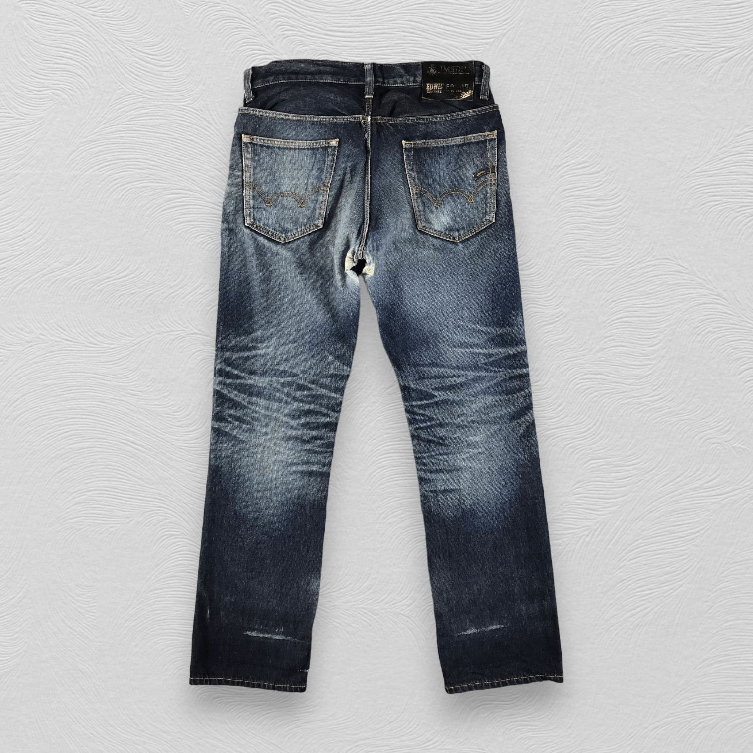 Edwin Edwin 503 Jeans Faded Blue Denim KJ1708 Size US 36 / EU 52 - 2 Thumbnail