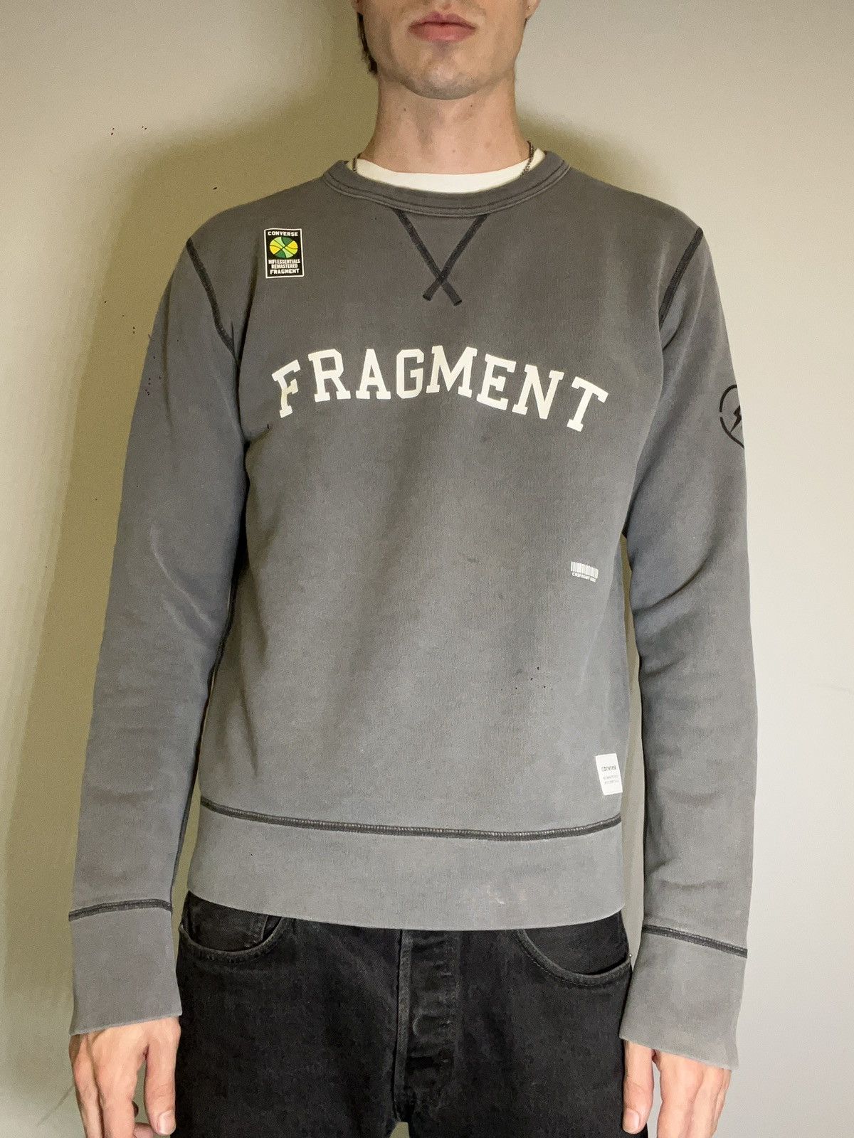 Converse Converse “Fragment” Crewneck Size US M / EU 48-50 / 2 - 3 Thumbnail