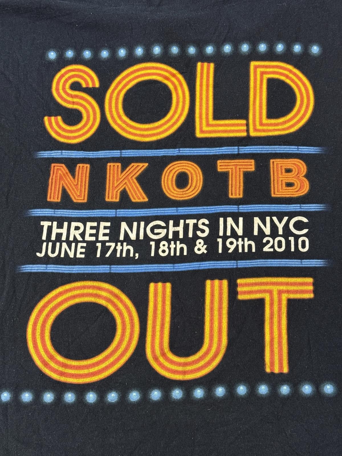 Gildan New Kids on the Block T-shirt - NKOTB - New York 2010 NYC XL Size US XL / EU 56 / 4 - 6 Thumbnail