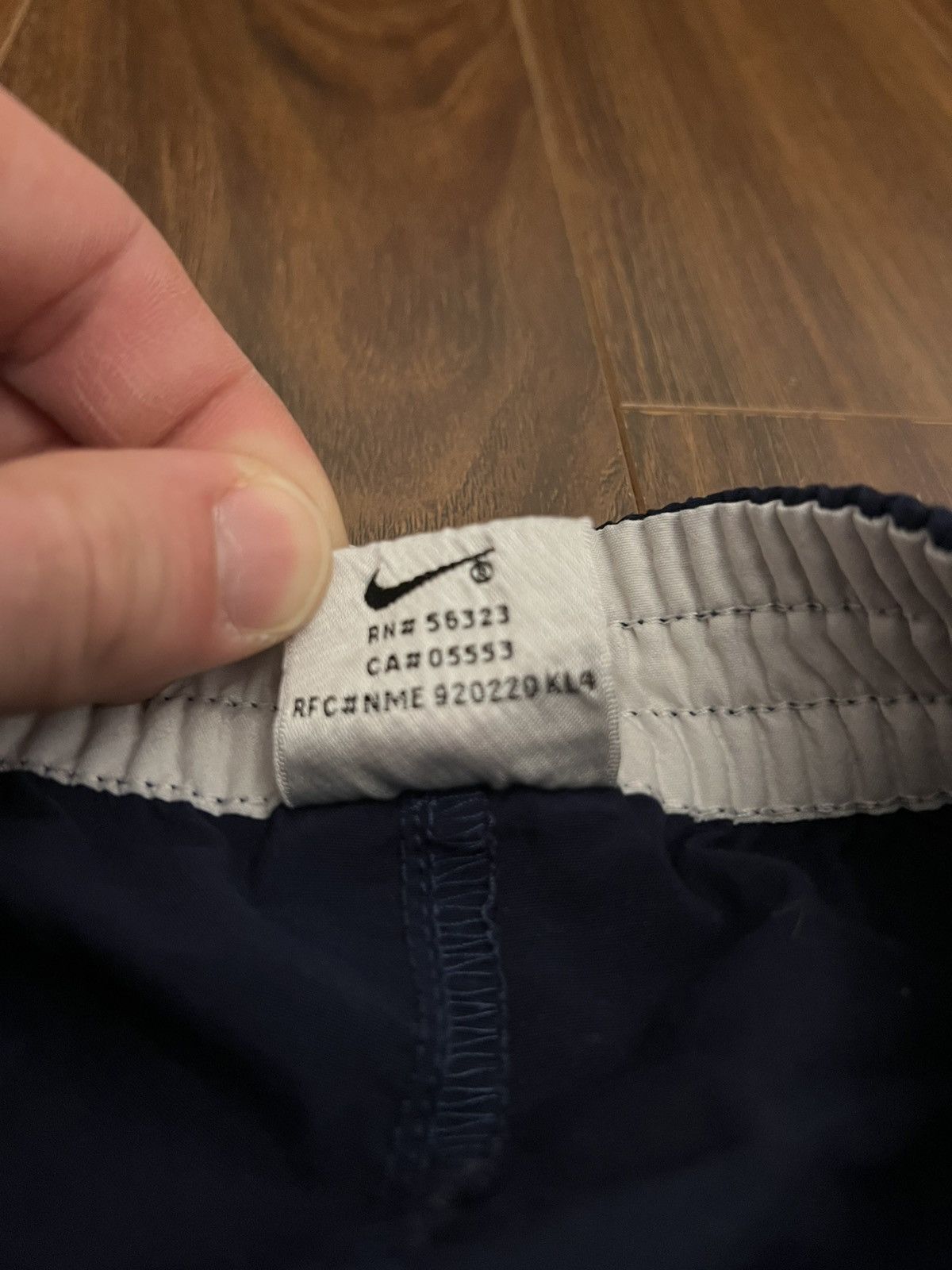 Nike Vintage White Tag 90s Nike Trackpants Size US 32 / EU 48 - 16 Thumbnail