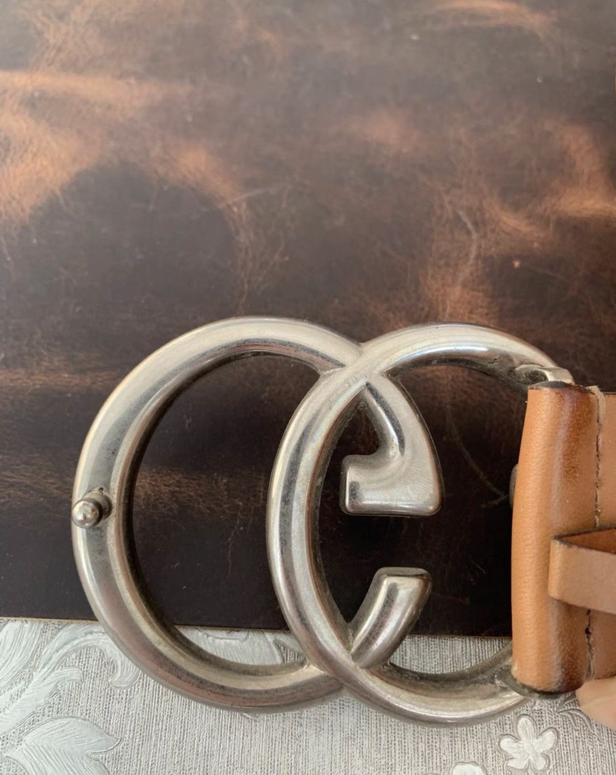 Gucci Gucci genuine leather belt K16 Size ONE SIZE - 3 Thumbnail