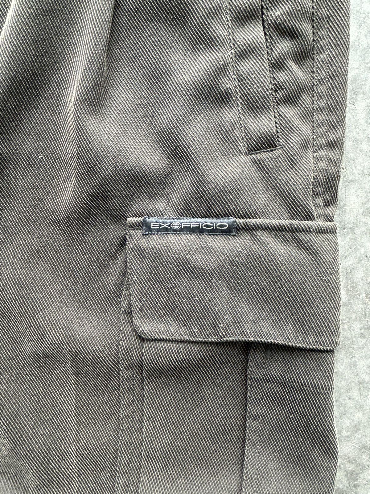 ExOfficio Vintage Y2K Exofficio Pleated Cargo Pants Baggy Skater Size US 35 - 2 Thumbnail