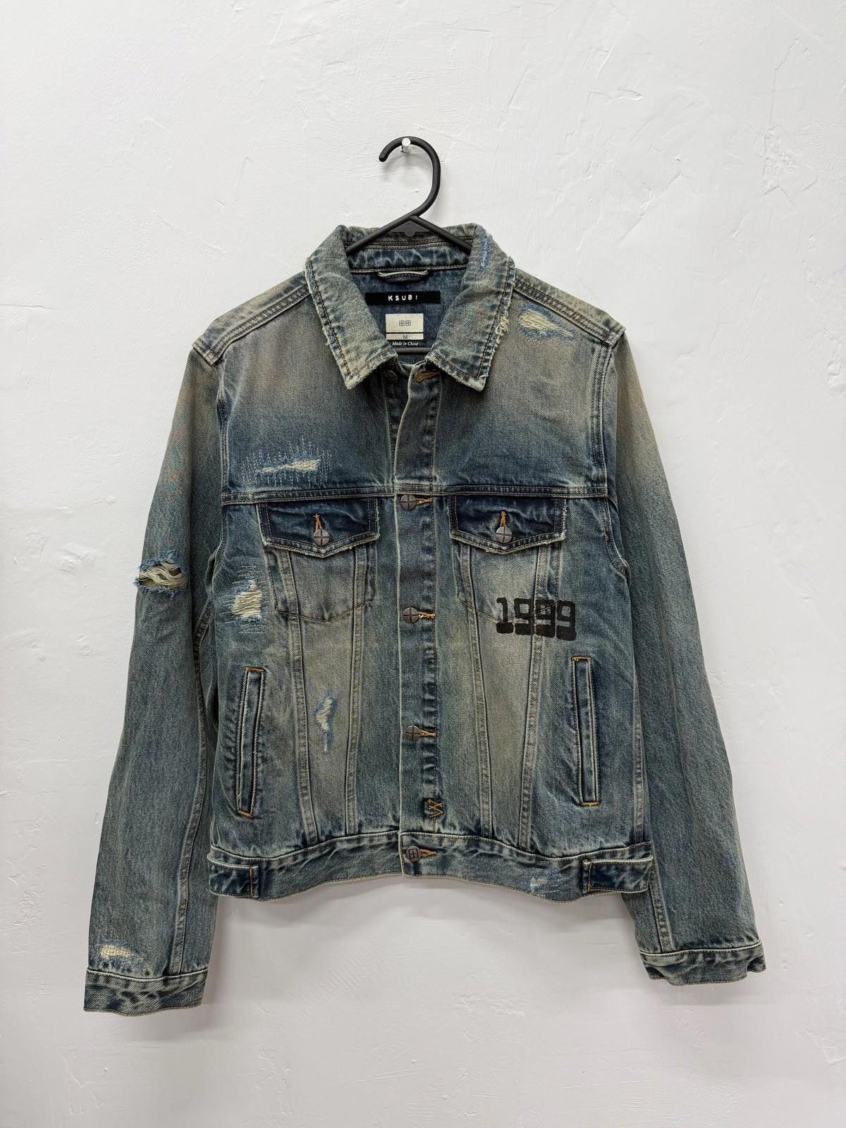 Ksubi new Ksubi mens classic jacket medium denim blue throw bak 2 Size US M / EU 48-50 / 2 - 1 Thumbnail
