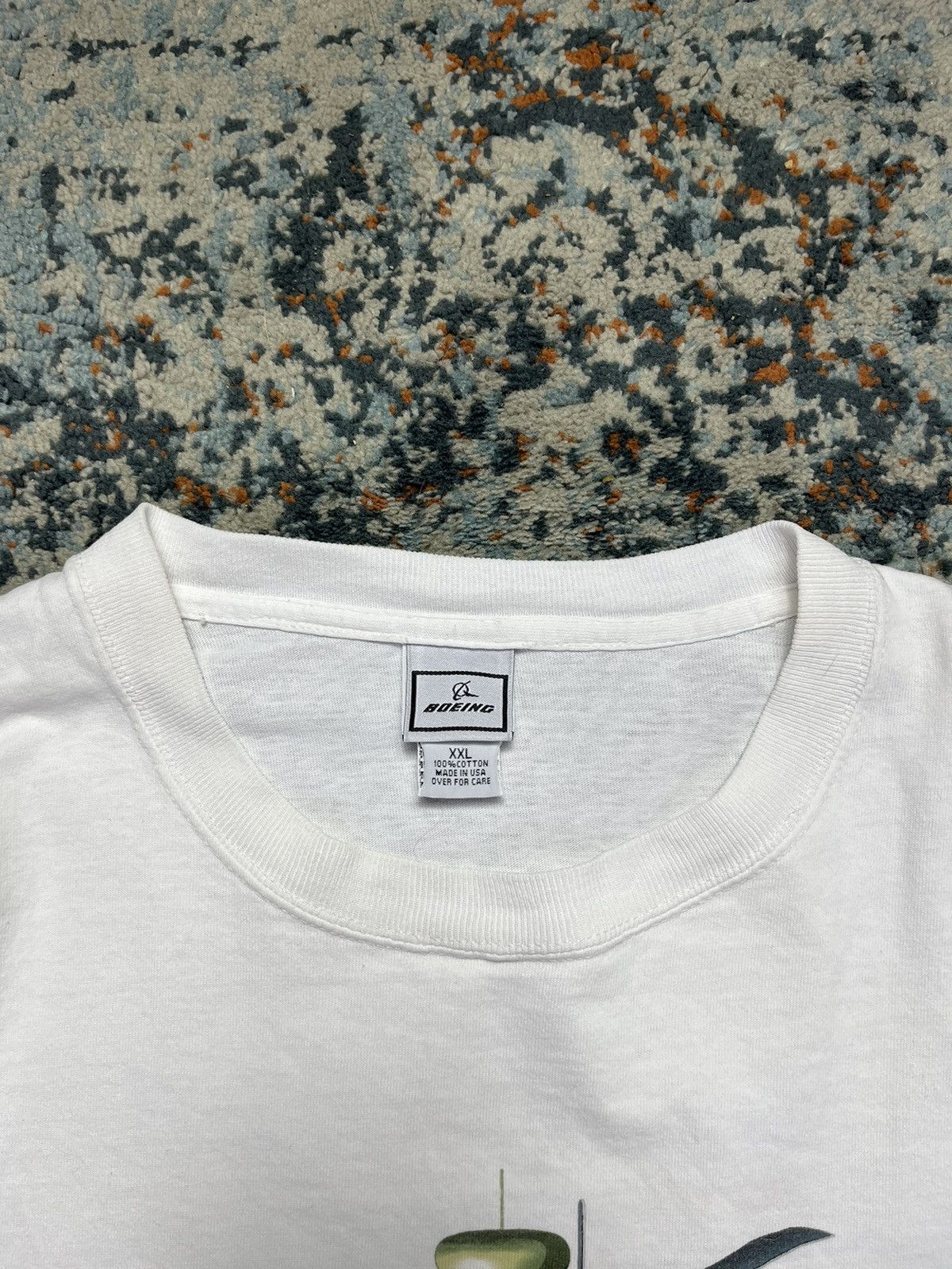 Vintage Vintage 90s AH-64 Apache longbow helicopter graphic tee Size US XXL / EU 58 / 5 - 11 Thumbnail