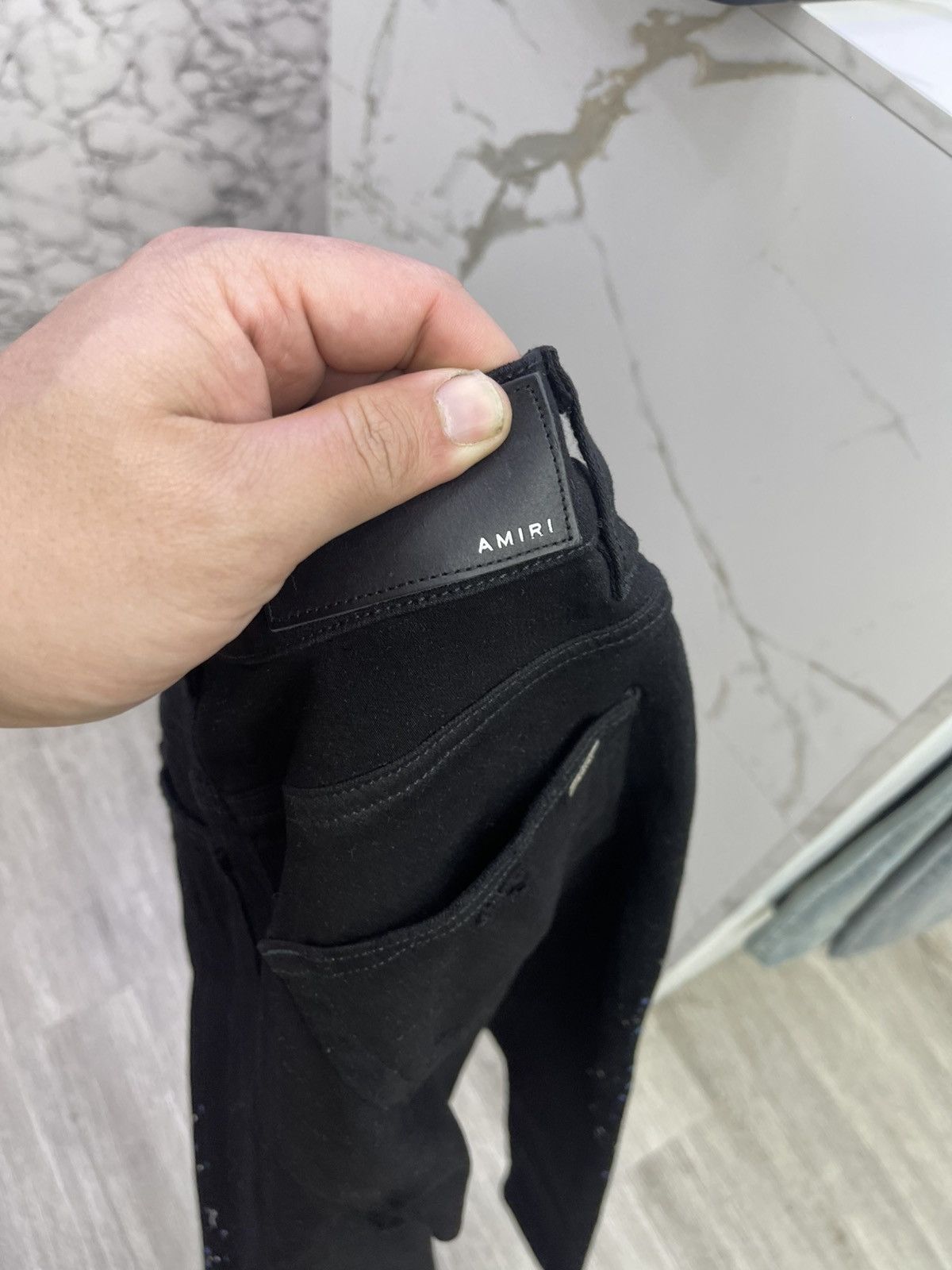 Amiri Amiri Crystal Painter jeans (black) Size US 32 / EU 48 - 3 Thumbnail