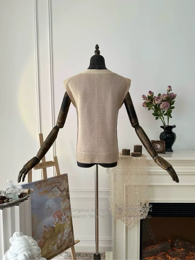 Hermes Hermes Pure Cotton Casual H Embroidered Sleeveless Slim Kn Size XS / US 0-2 / IT 36-38 - 2 Thumbnail