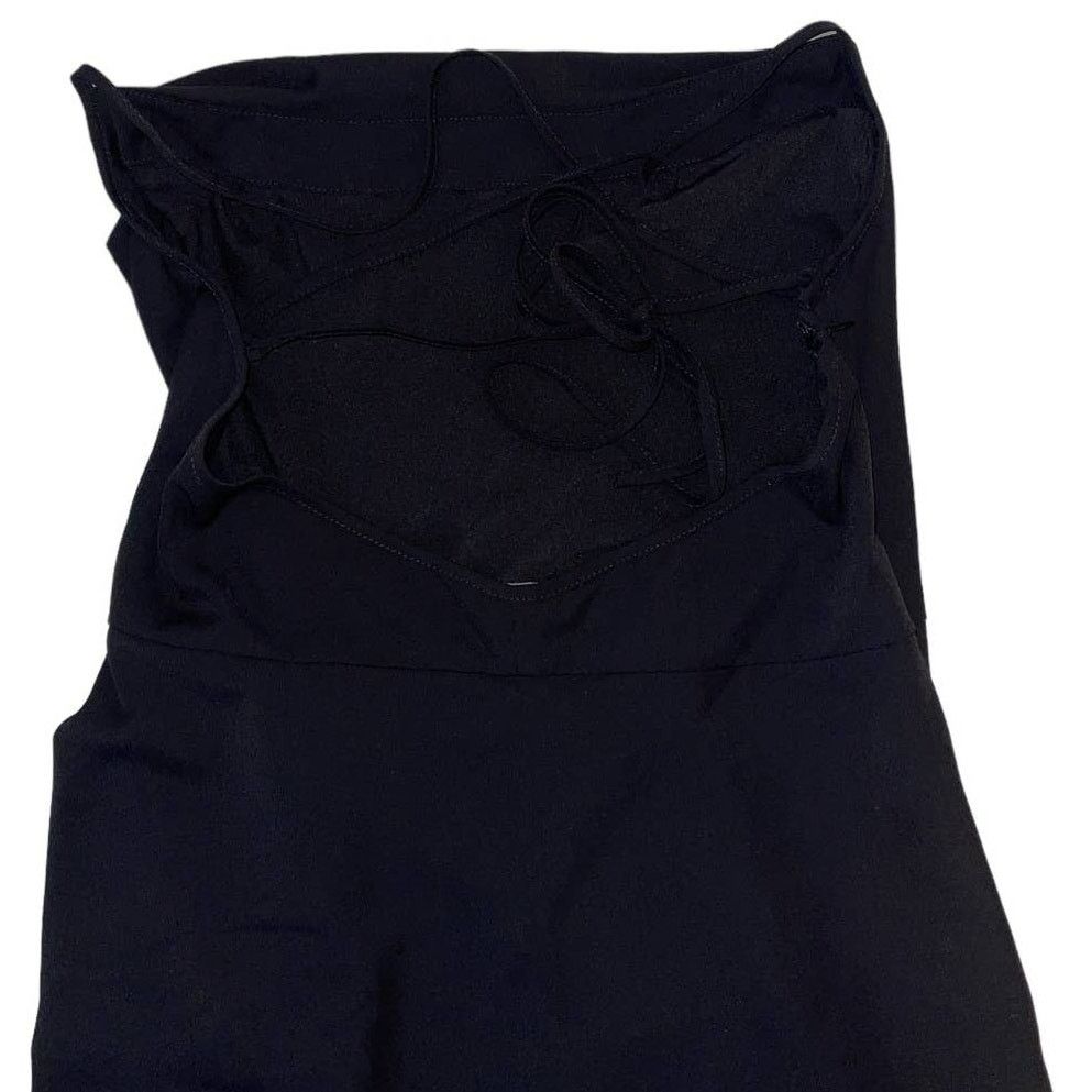 Amanda Uprichard Amanda Uprichard Jasalina Backless Black Mini Dress Large Size L / US 10 / IT 46 - 10 Thumbnail