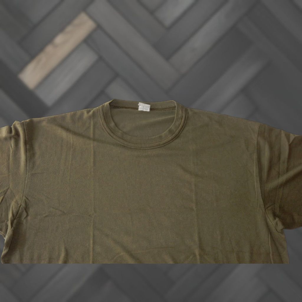 Soffe VTG Soffe Mens T-Shirt Size L Short Sleeve Cotton Blend Green Military Size US L / EU 52-54 / 3 - 1 Thumbnail