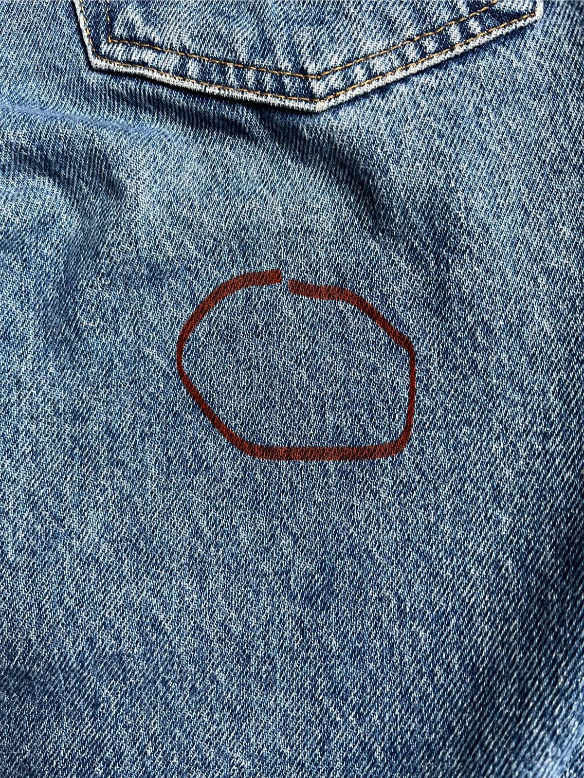Gap Vintage 90s GAP Usa Made Blue Stone Washed Jeans Size 31 Size US 31 - 16 Thumbnail