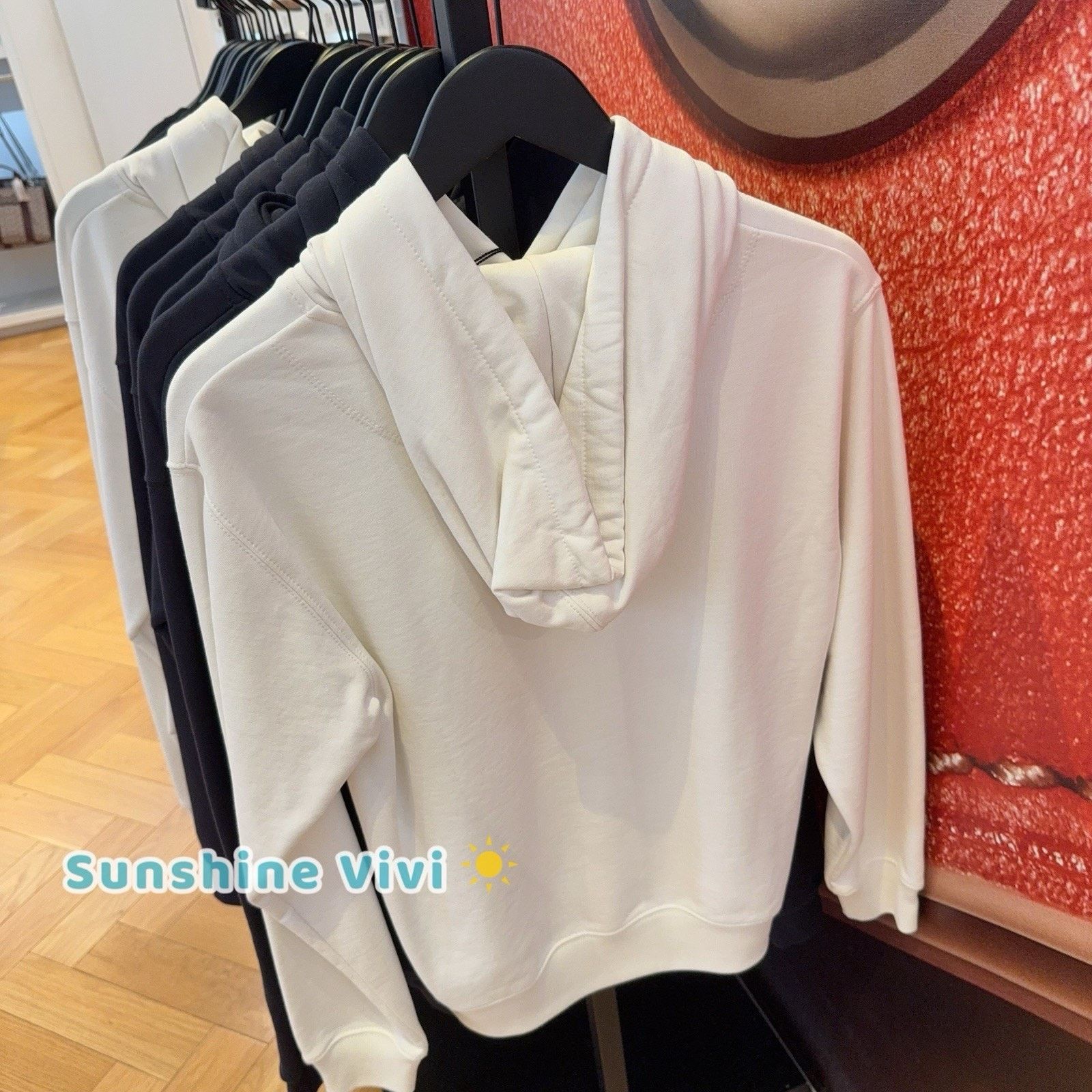 Coach NWT Coach Woman Hoodie Square M Cotton White CR039 Large Size US L / EU 52-54 / 3 - 2 Thumbnail