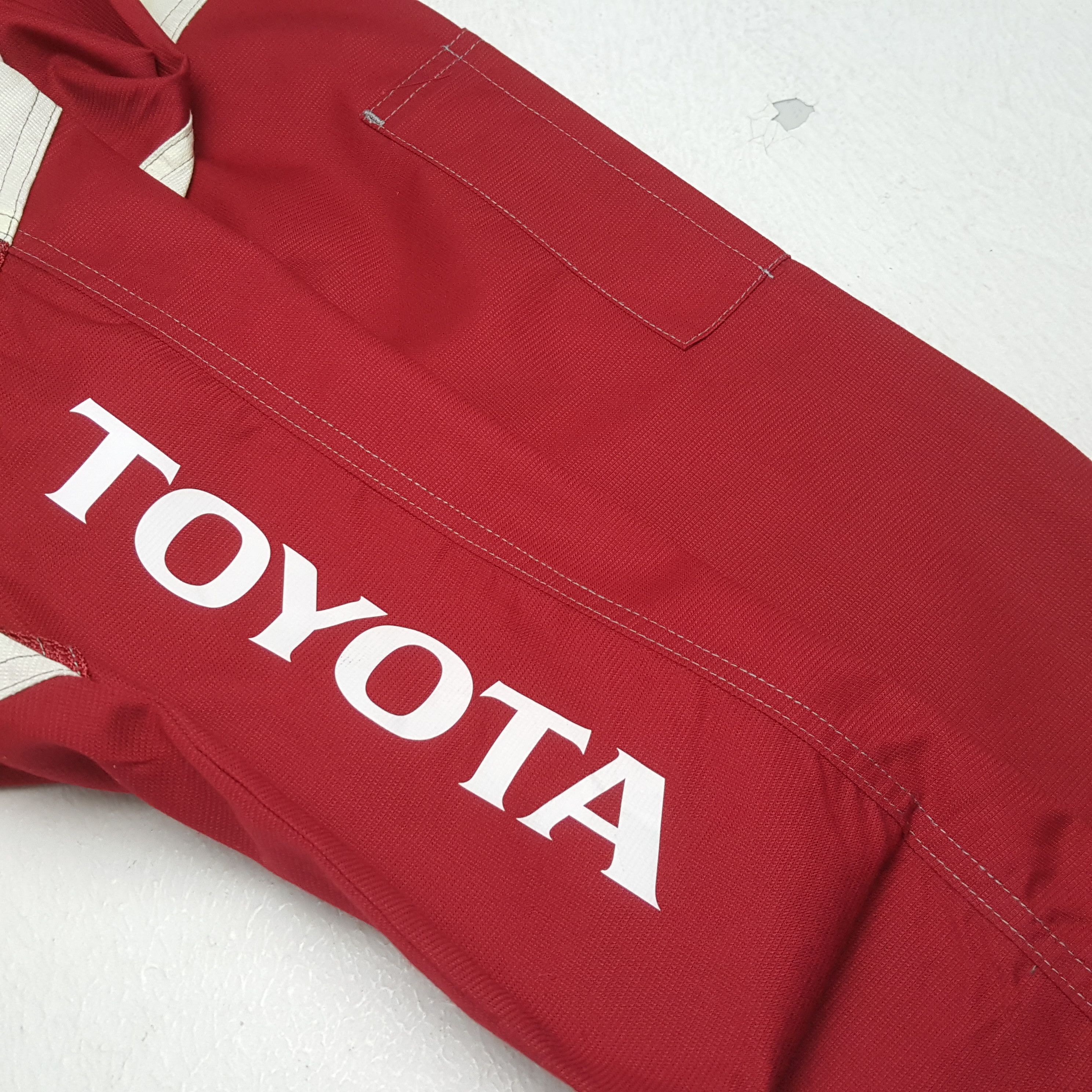 Japanese Brand × Vintage Vintage TOYOTA Japanese Motorsports Racing Coverall Jacket Size US L / EU 52-54 / 3 - 11 Thumbnail