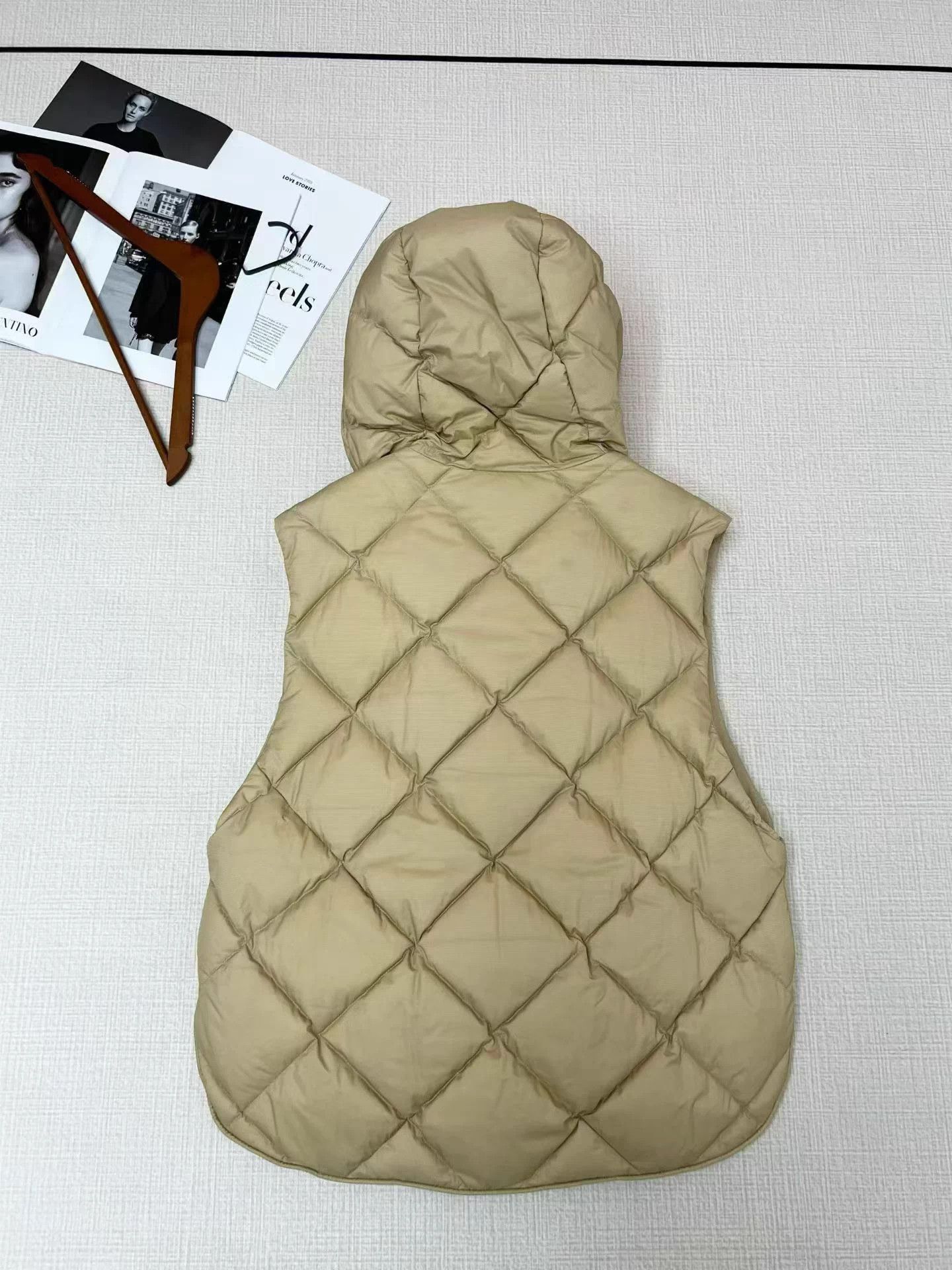 IENKI IENKI IENKI IENKI Plaid Hooded Down Vest XS Size XS / US 0-2 / IT 36-38 - 3 Thumbnail