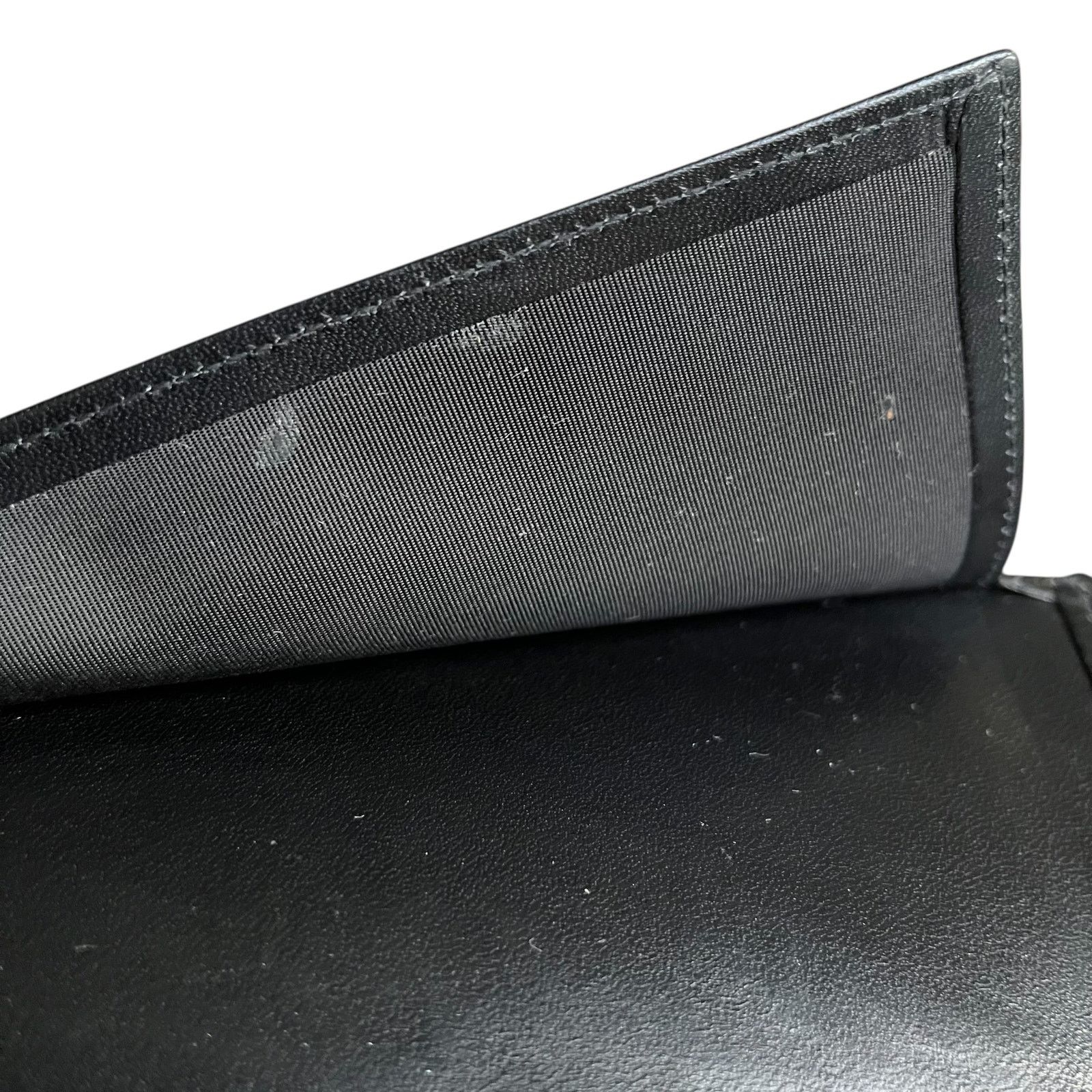 Ghurka × Vintage Vintage Ghurka Marley Hodgson Black Leather Checkbook Wallet Size ONE SIZE - 6 Thumbnail
