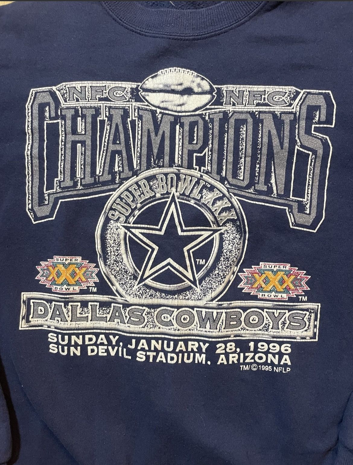 Other Vintage 1996 Dallas Cowboys Crewneck Size US L / EU 52-54 / 3 - 3 Thumbnail