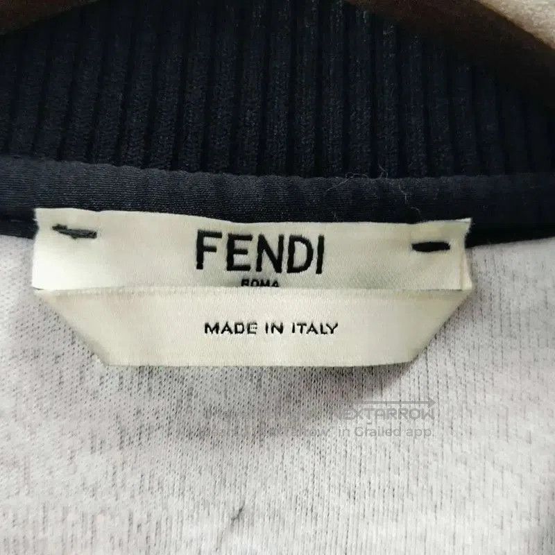 Fendi Fendi Black Cotton Long Sleeve Sweatshirt . Size M / US 6-8 / IT 42-44 - 3 Thumbnail