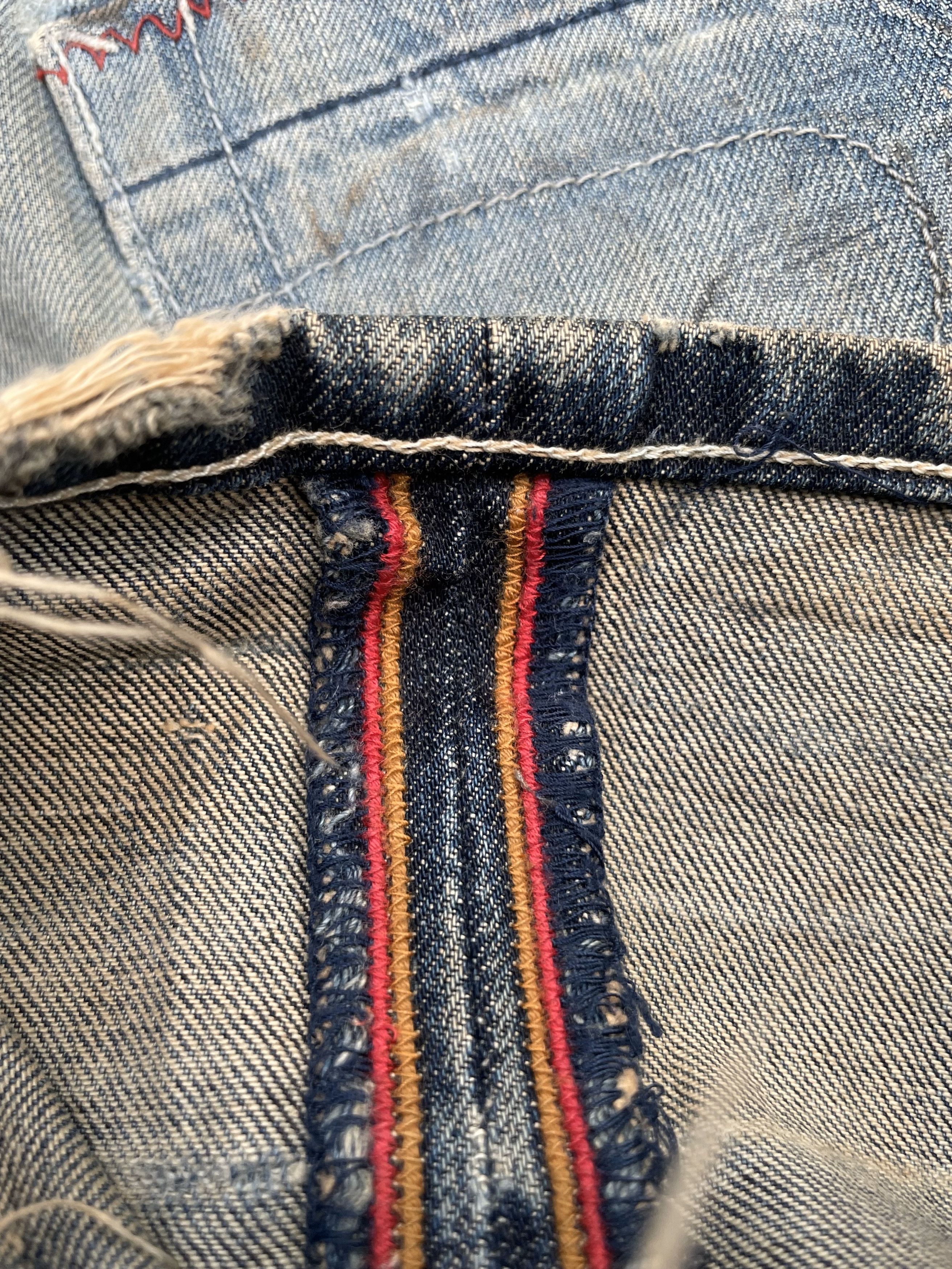 BAL × Japanese Brand Bal Denim Faded Distresed Denim Size US 31 - 18 Thumbnail