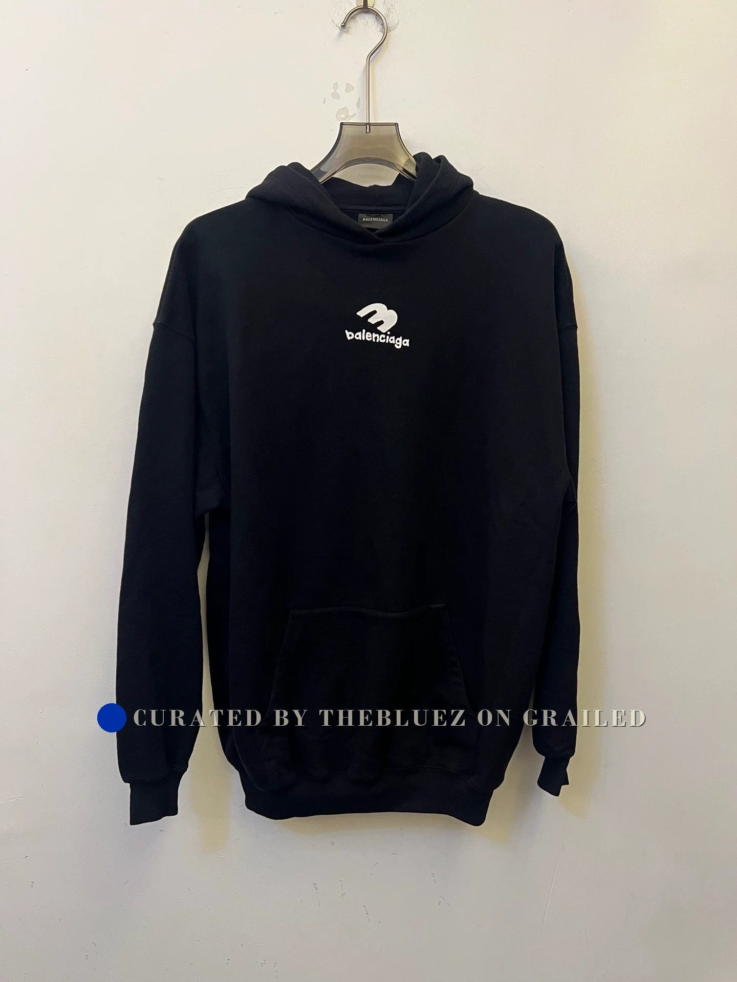 Balenciaga Balenciaga FW22 Logo Hoodie Size XS / US 0-2 / IT 36-38 - 1 Thumbnail