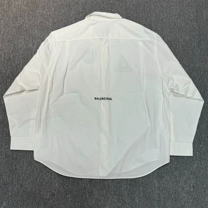 Balenciaga Balenciaga size 39 Nasa joint medal white long-sleeved shi Size US XS / EU 42 / 0 - 2 Thumbnail
