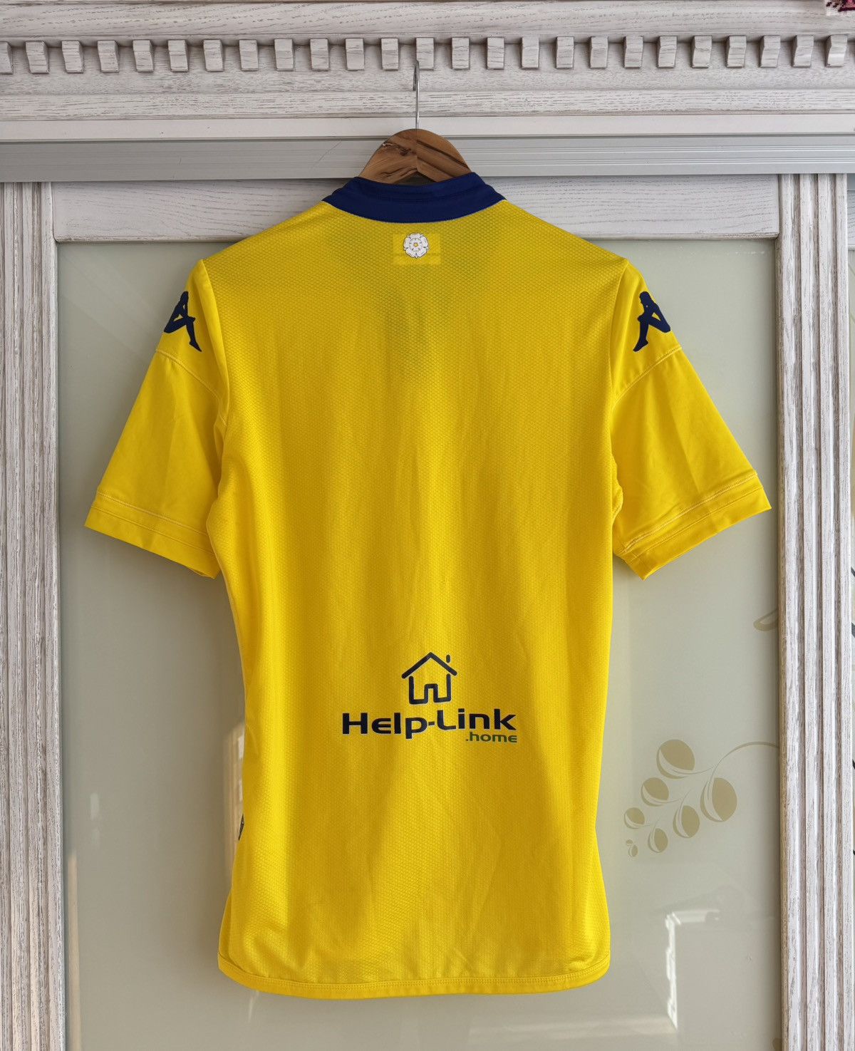 Kappa Leeds United 2015-2016 Away Player Issue Soccer Jersey Kit Size US L / EU 52-54 / 3 - 2 Thumbnail