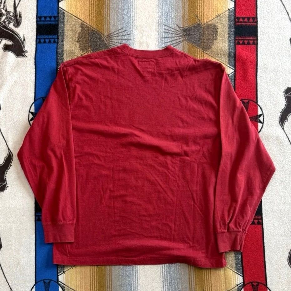 Abercrombie & Fitch VINTAGE Abercrombie & Fitch Long Sleeve T-Shirt 2XL Red Mens 90s Y2K Size US XXL / EU 58 / 5 - 4 Thumbnail
