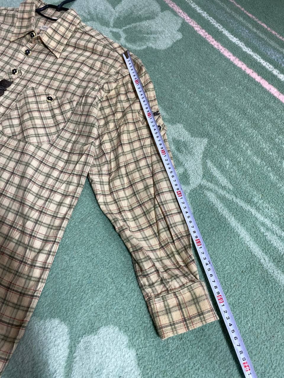 Vintage Vintage Men’s Button Up Shirt Flannel Size US L / EU 52-54 / 3 - 13 Thumbnail