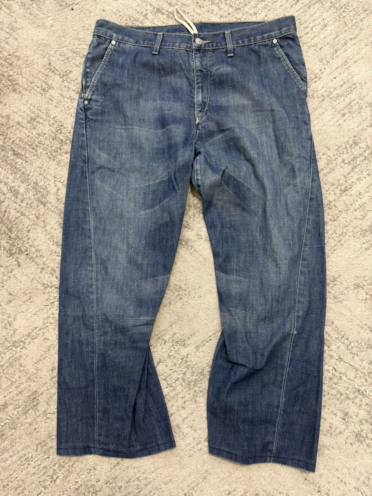 Levi's Levi's Engineered Jeans Buckle Back Type Japan Baggy Y2K Size US 34 / EU 50 - 4 Thumbnail