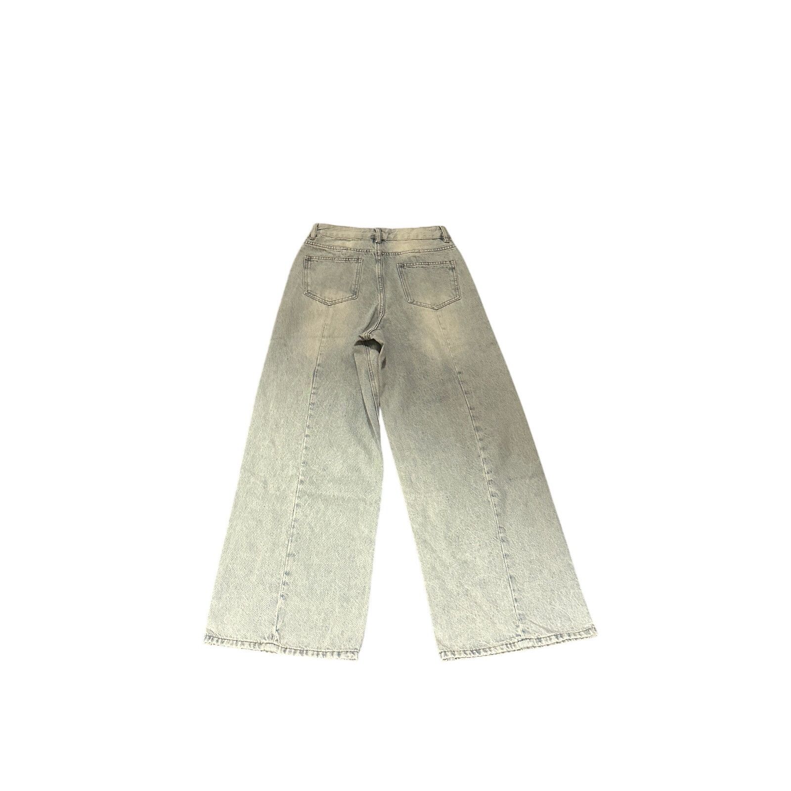Other Commense Light Wash Blue Wide Leg High Rise Denim Jeans Size 27" / US 4 / IT 40 - 7 Thumbnail