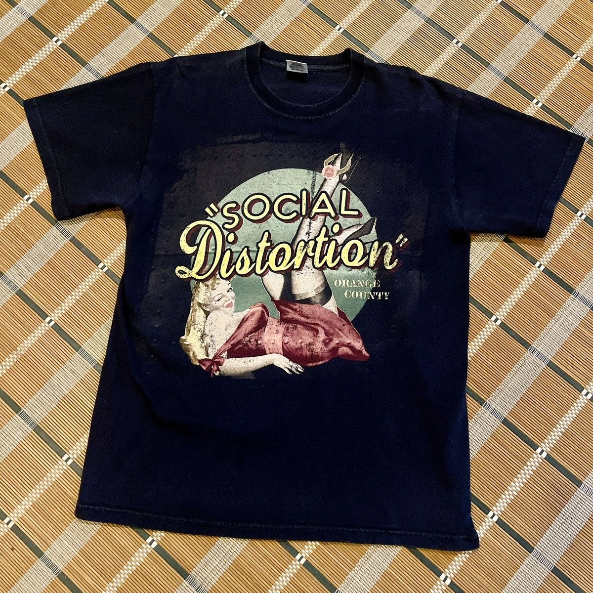 Band Tees × Vintage VTG90’s Social Distortion Orange County Size US M / EU 48-50 / 2 - 1 Thumbnail