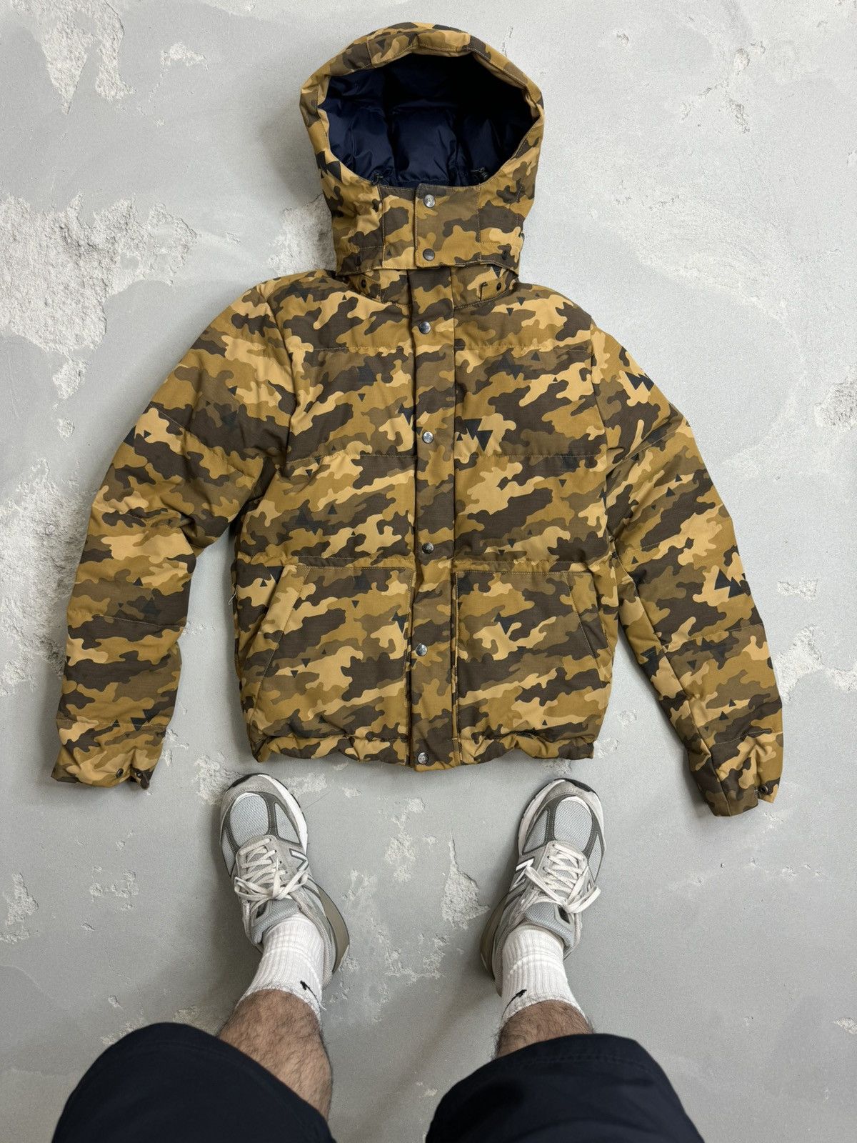 North face box canyon jacket camo best sale