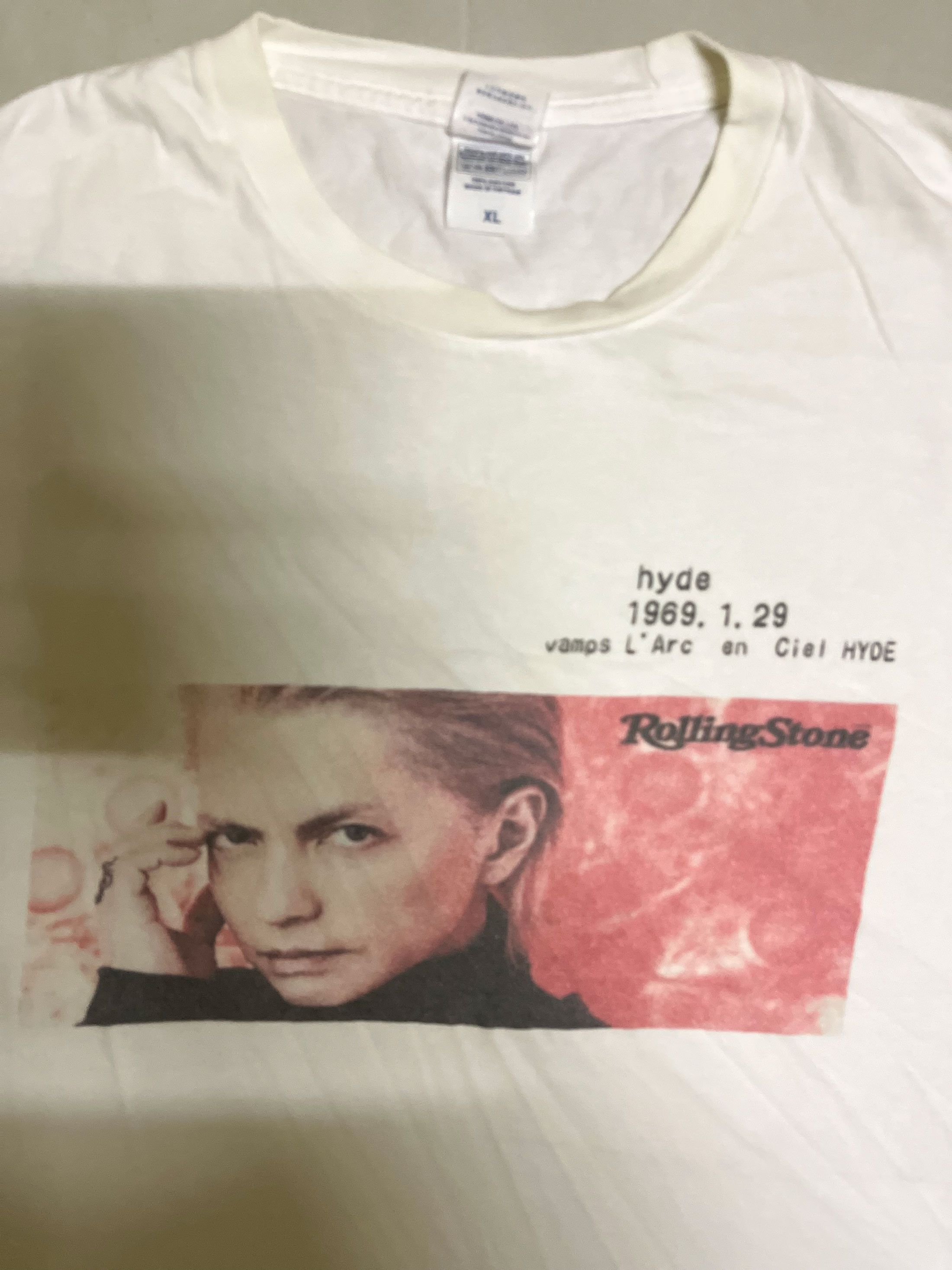 Band Tees × The Rolling Stones L'Arc en Ciel hyde Japan Rock Band Rolling Stone Magazine Size US XL / EU 56 / 4 - 2 Thumbnail