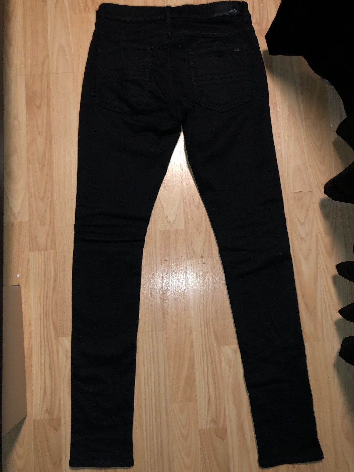 Amiri Amiri Black MX1 Distressed Skinny Jeans Size - 31 Size US 31 - 5 Thumbnail