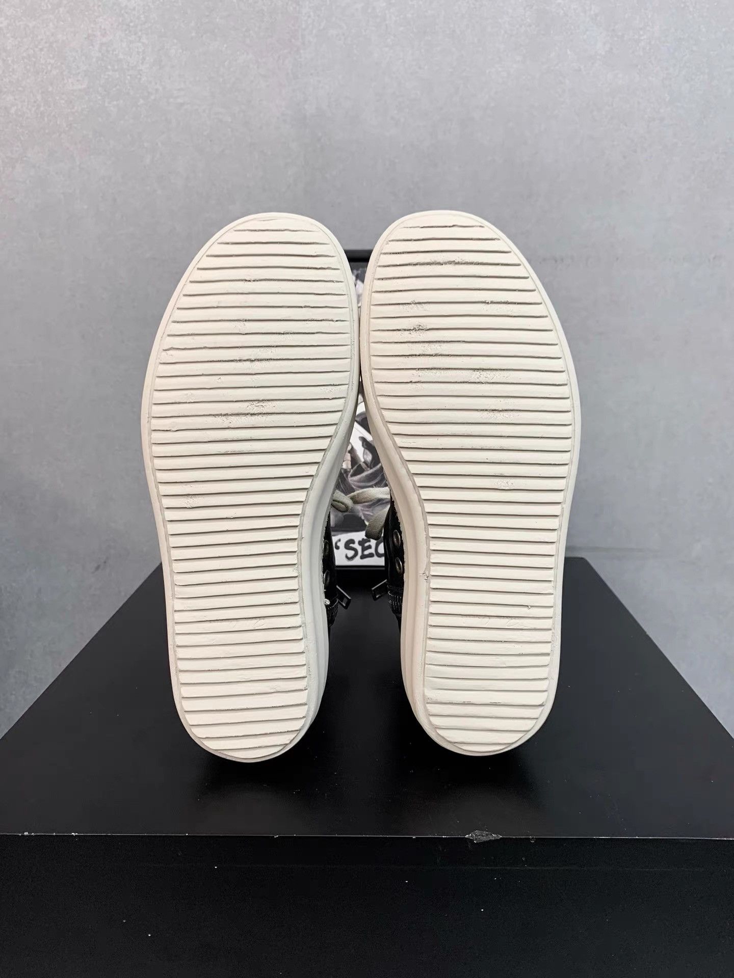 Rick Owens Rick Owens Leather Ramones K34 Size US 7 / EU 40 - 8 Thumbnail