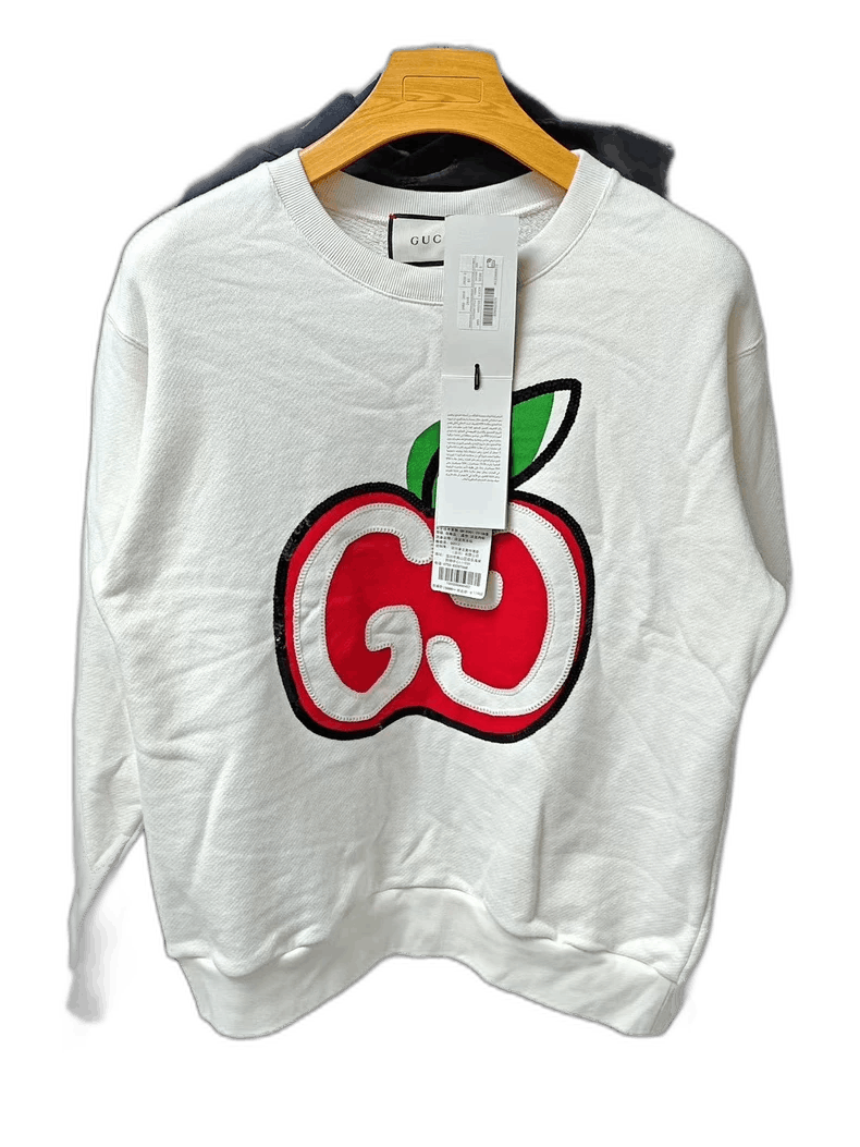 Gucci Gucci GG Apple Print Sweatshirt Size US S / EU 44-46 / 1 - 1 Thumbnail