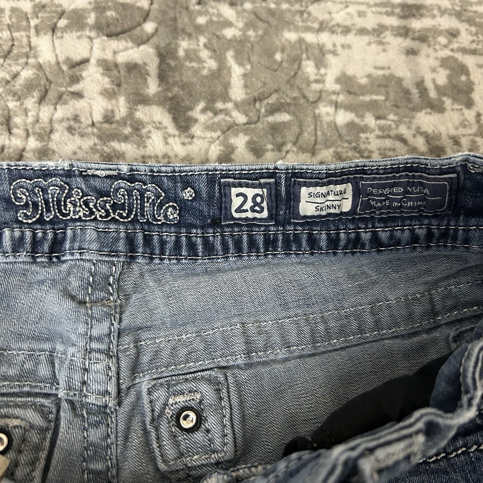 Miss Me Miss Me Skinny Stretch Jeans JE8289SR Size 28 Size 28" / US 6 / IT 42 - 3 Thumbnail