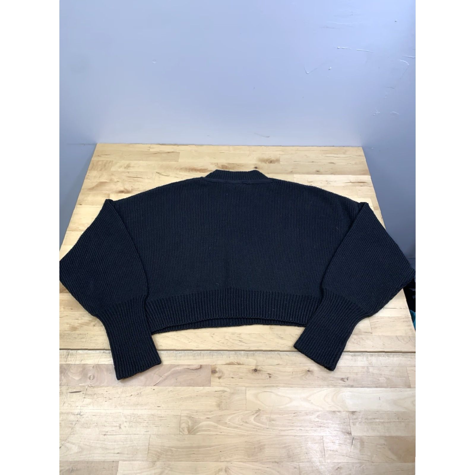 Vintage Animari Sweater Women's S Black Crew Neck Long Sleeve Casual Pullover Knit 12637 Size S / US 4 / IT 40 - 8 Thumbnail