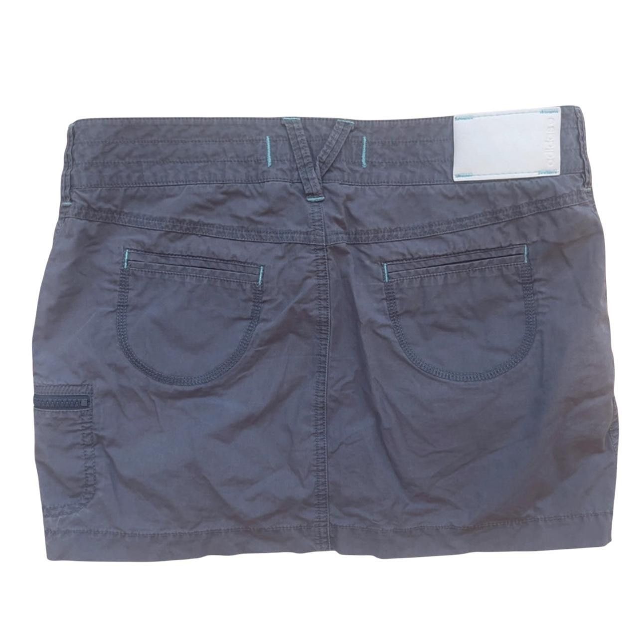 Adidas Adidas Neo Label Short Skirt Size 12 UK Grey Cotton Size 30" / US 8 / IT 44 - 8 Thumbnail