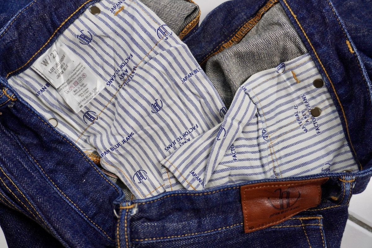 Japan Blue Jeans × Japanese Brand Japan Blue Jeans LOT JB10004 redline selvedge blue lining Size US 30 / EU 46 - 10 Thumbnail