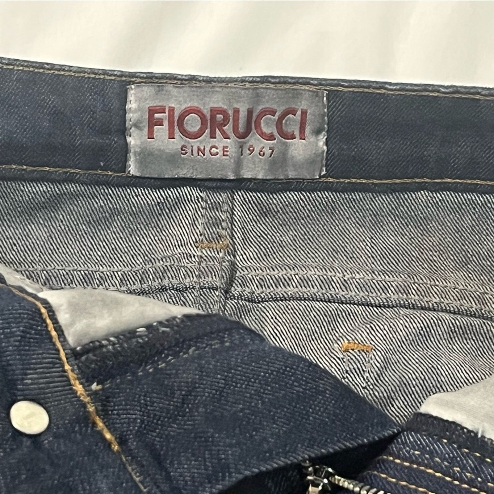 Fiorucci Fiorucci Dark Denim Mini Skirt Size 27" / US 4 / IT 40 - 4 Thumbnail