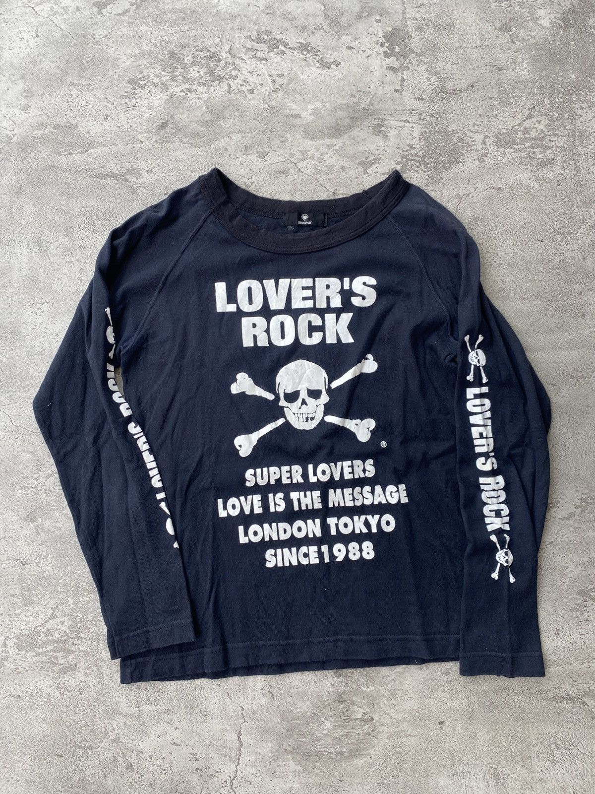 Le Grande Bleu (L.G.B.) 00s L.G.B. Skull Cross Tee | Grailed