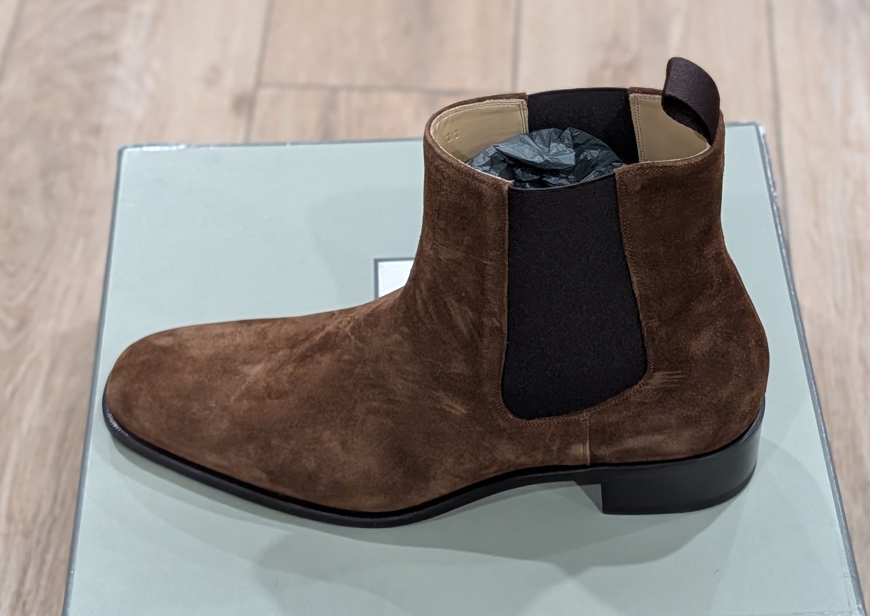 Tom Ford TOM FORD Chelsea Suede Boots Burnt Brown US 11 Size US 11 / EU 44 - 5 Thumbnail