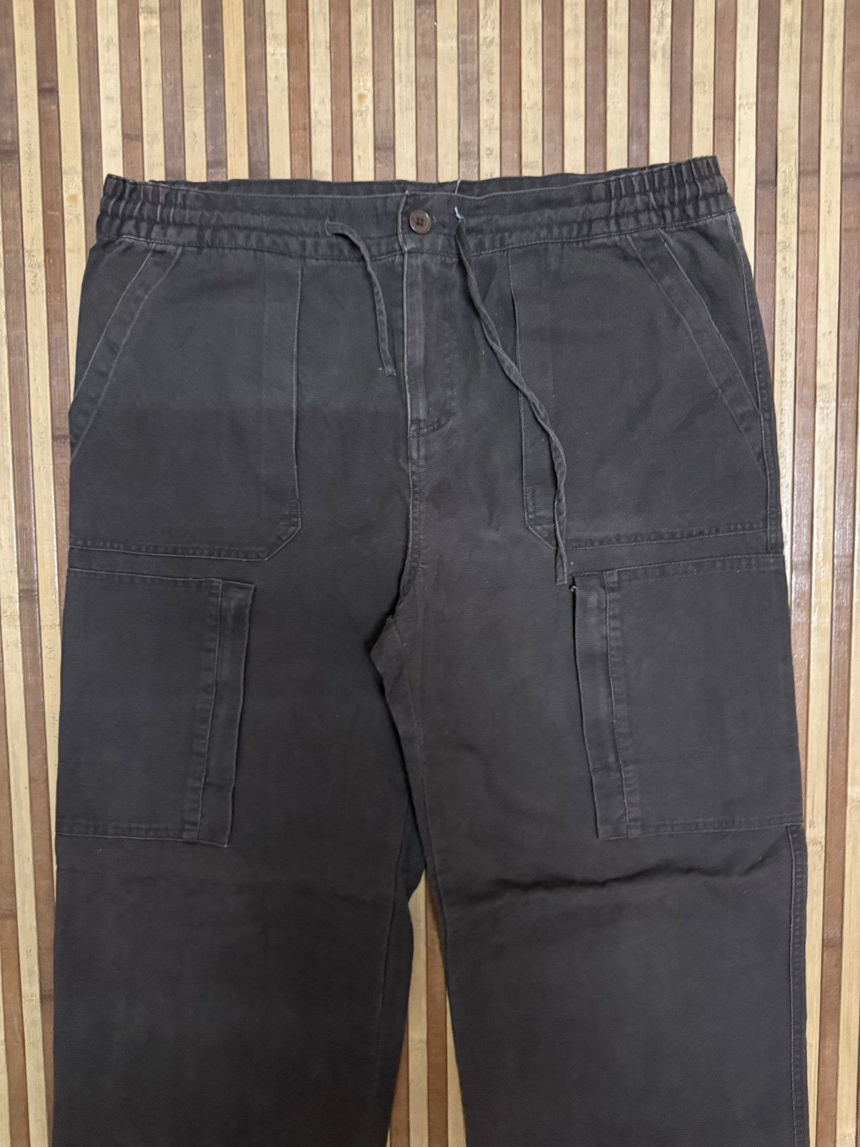 Japanese Brand SOLARE Cargo Pants Baggy Multipocket Streetwear / W36x30.5 Size US 36 / EU 52 - 2 Thumbnail